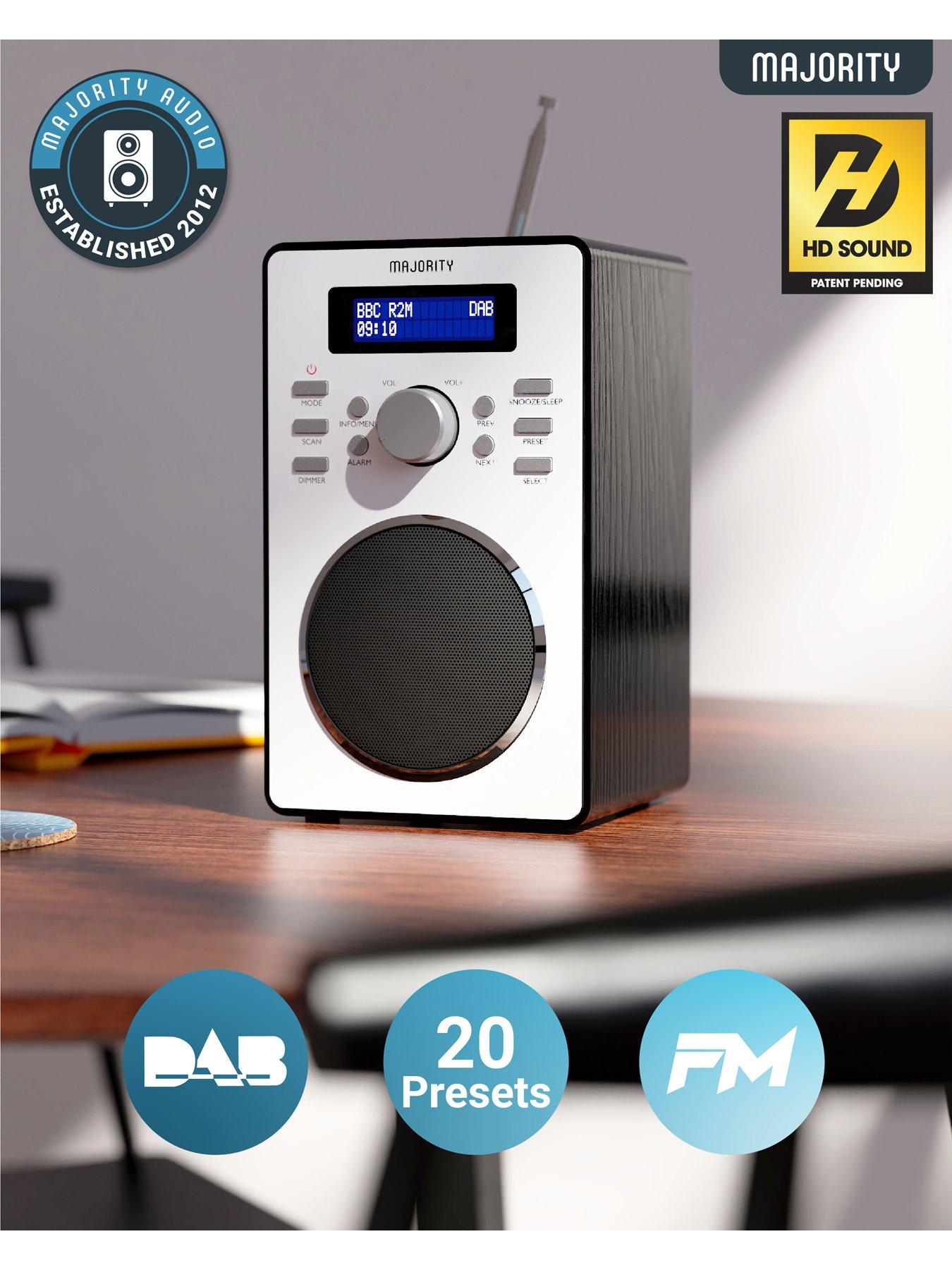 Image 2 of 7 of Majority Barton DAB DAB+ &amp; FM - Black