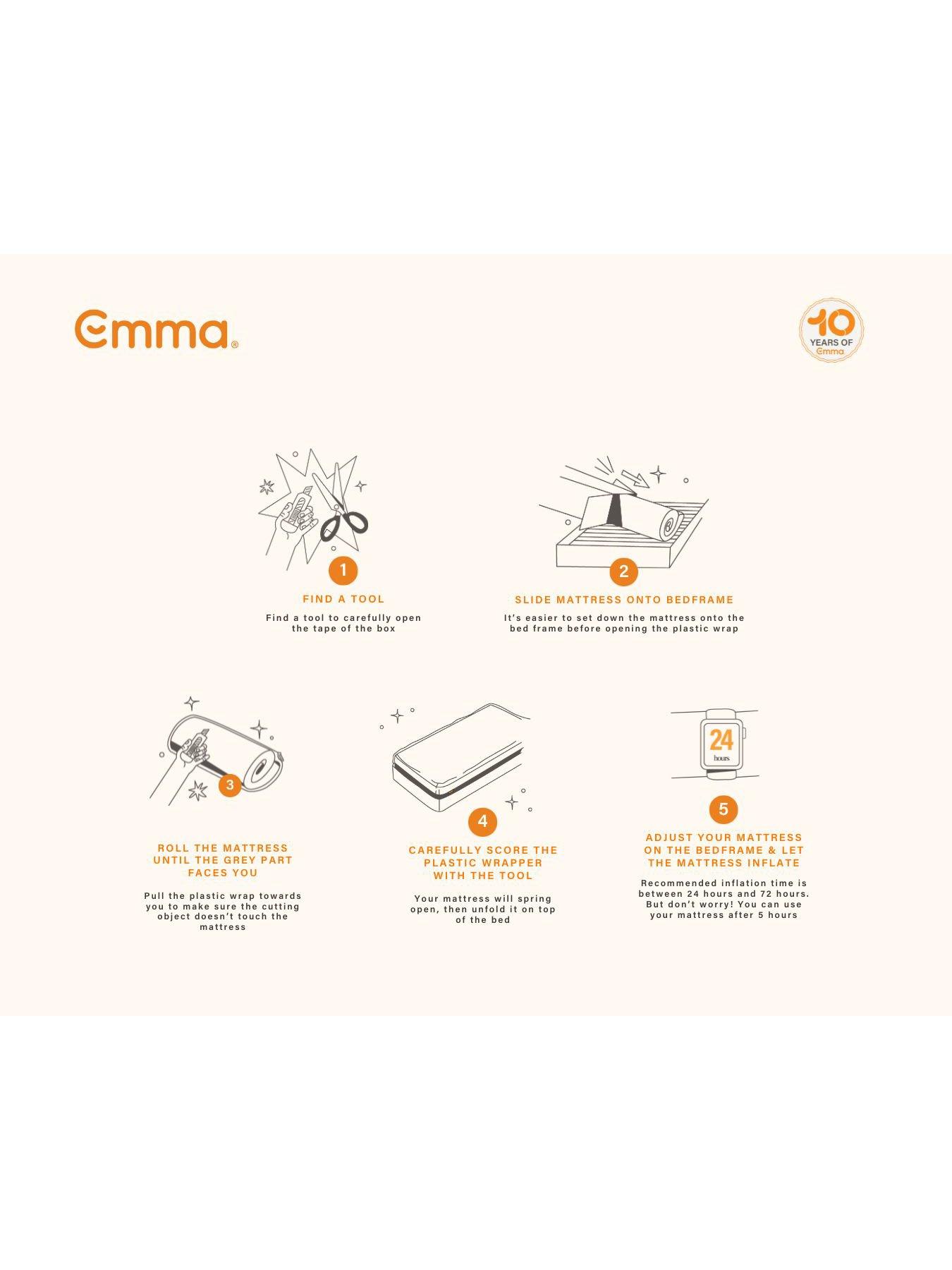  image of emma-hybrid-airgrid-mattress