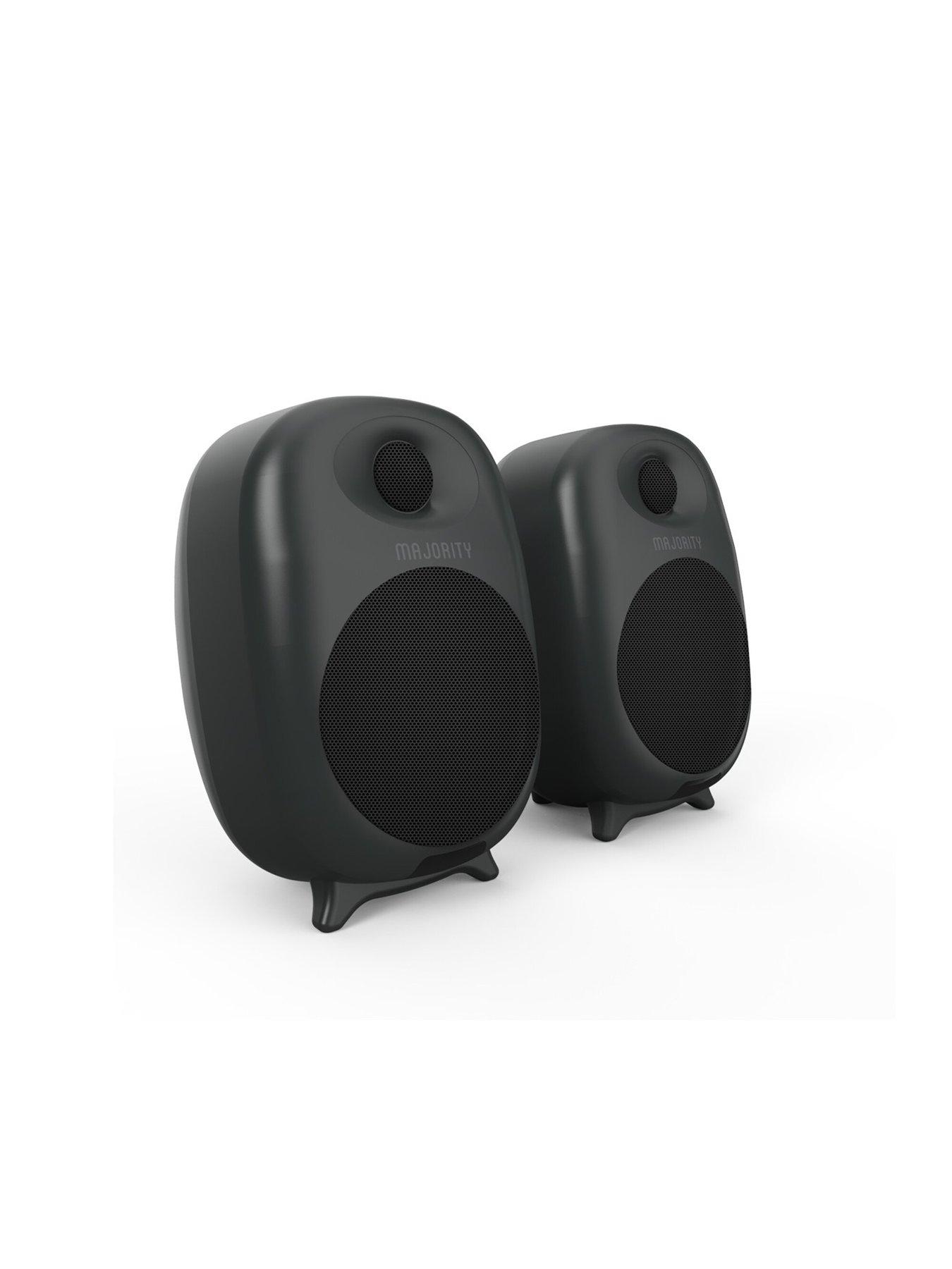 Image 3 of 7 of Majority D80 Bookshelf Speaker 80W - Black