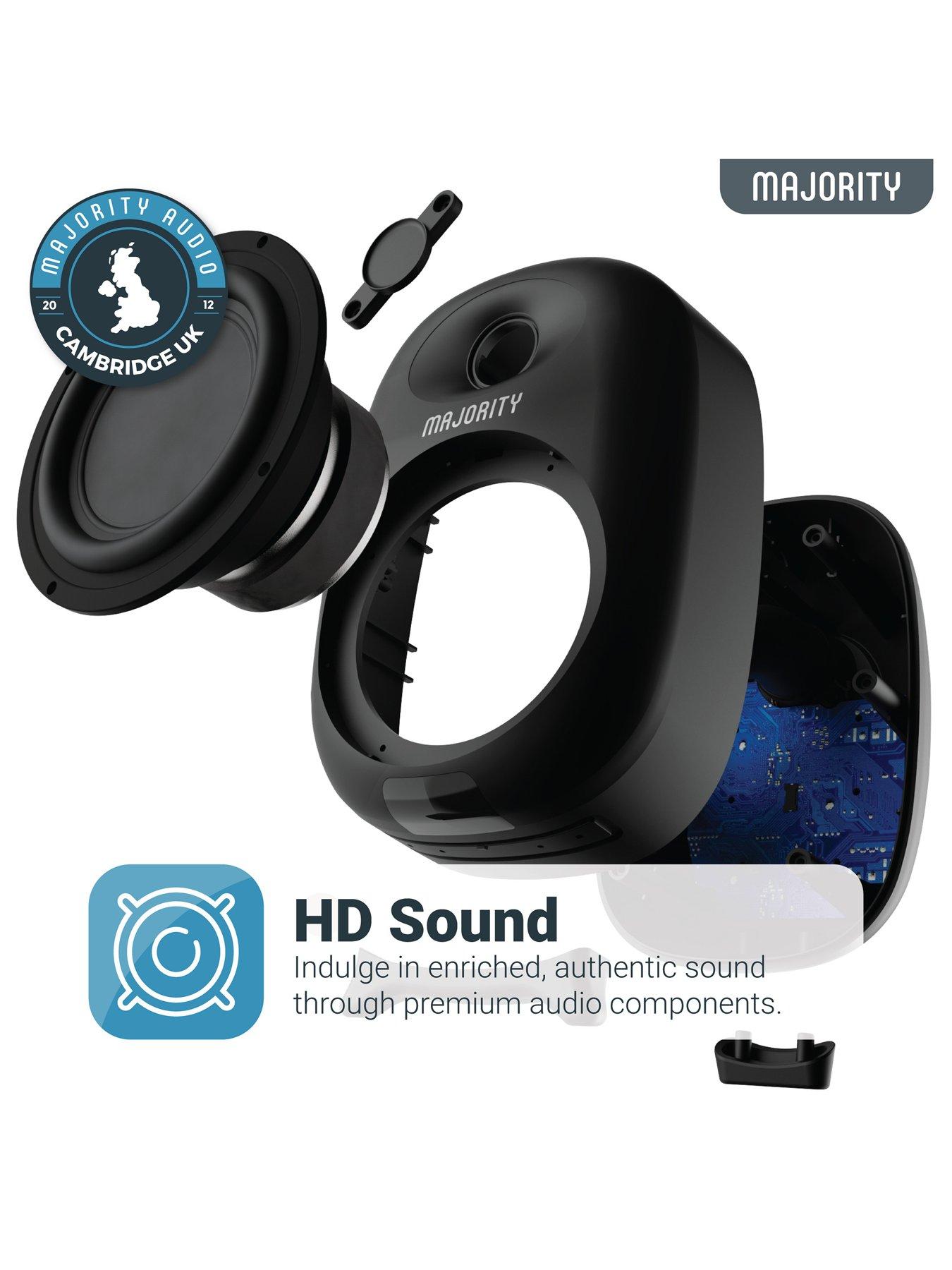 Image 5 of 7 of Majority D80 Bookshelf Speaker 80W - Black
