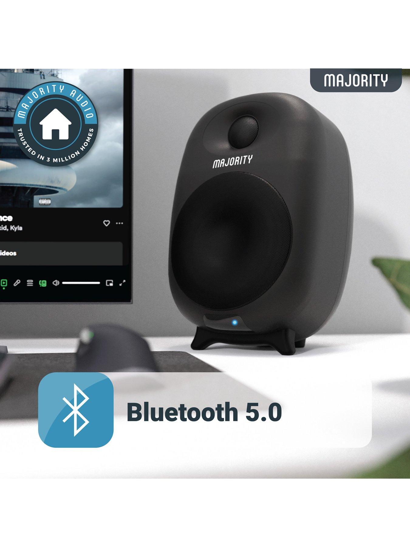 Image 7 of 7 of Majority D80 Bookshelf Speaker 80W - Black