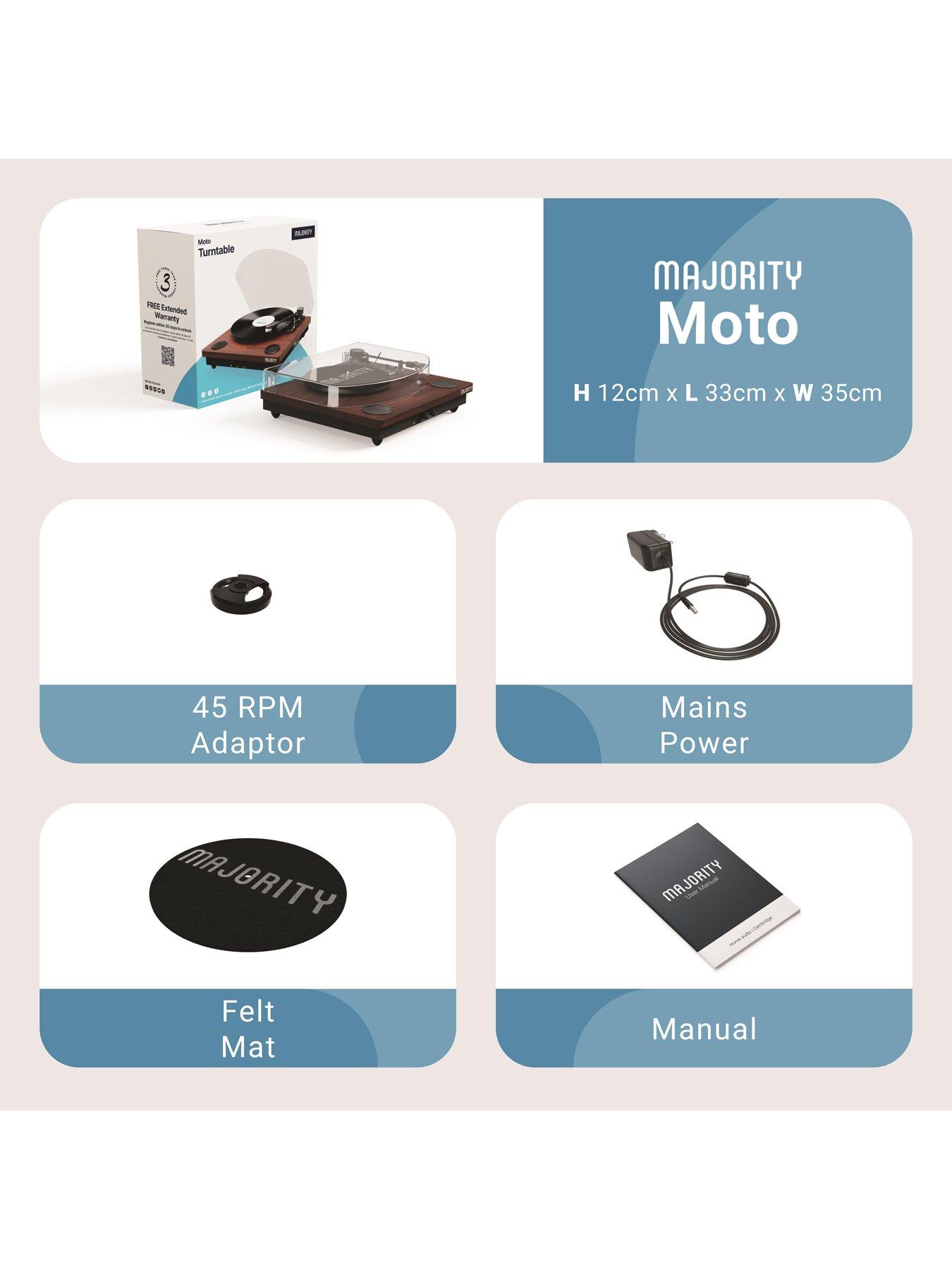 Image 7 of 7 of Majority MOTO TURNTABLE