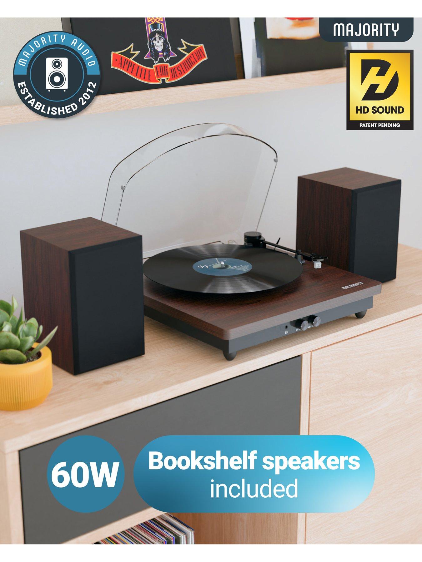 Image 2 of 7 of Majority Moto Plus Turntable with Speakers