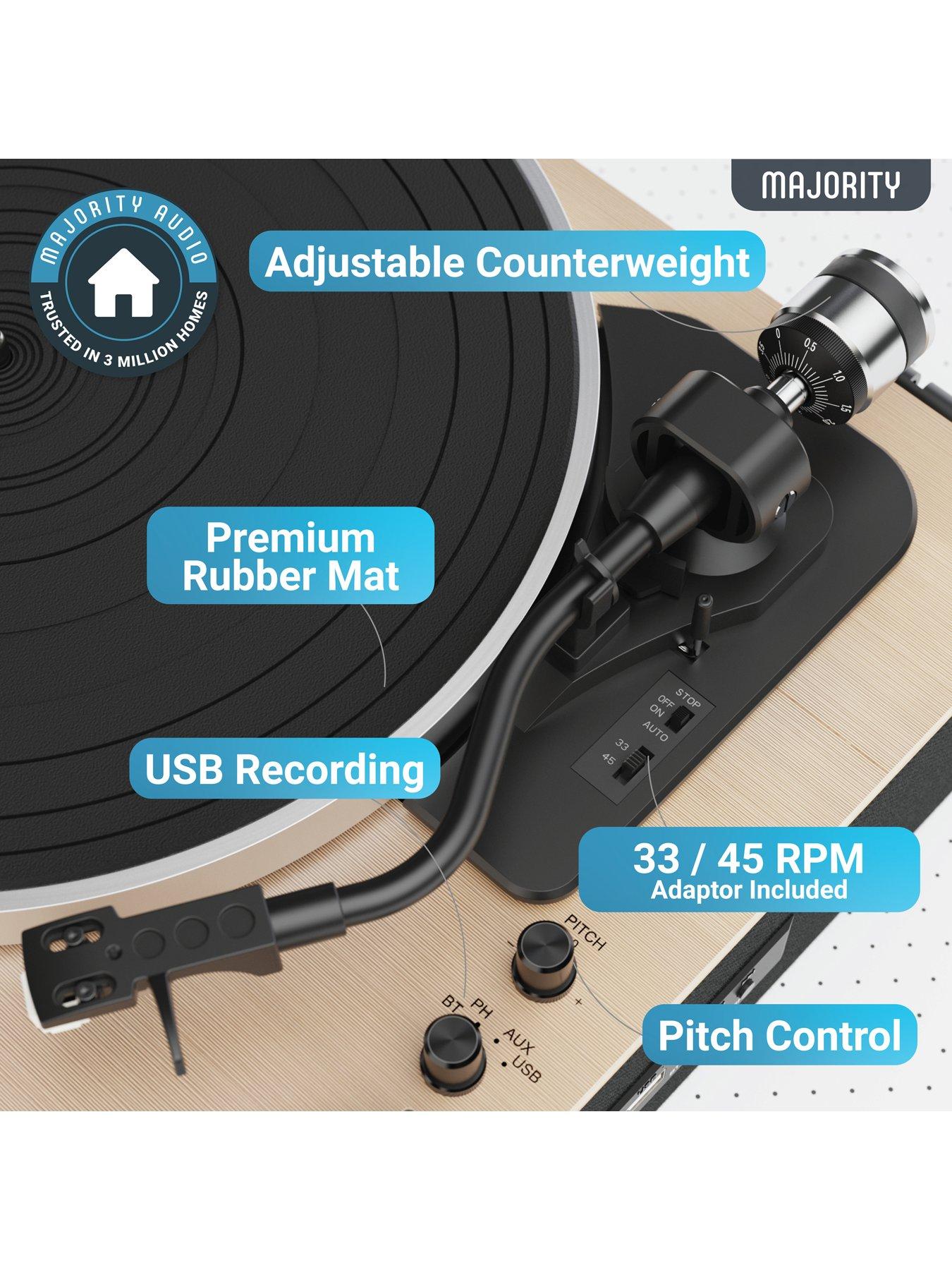 Image 5 of 7 of Majority Folio Turntable All In One