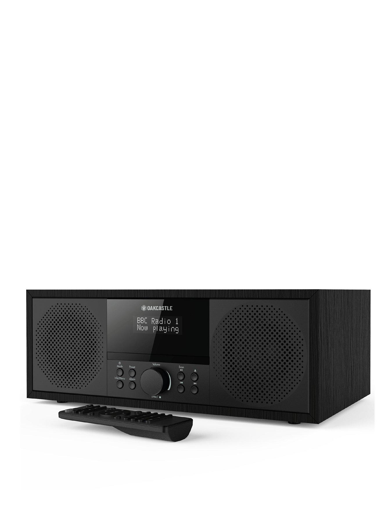 Oakcastle DAB500 Music System - Black