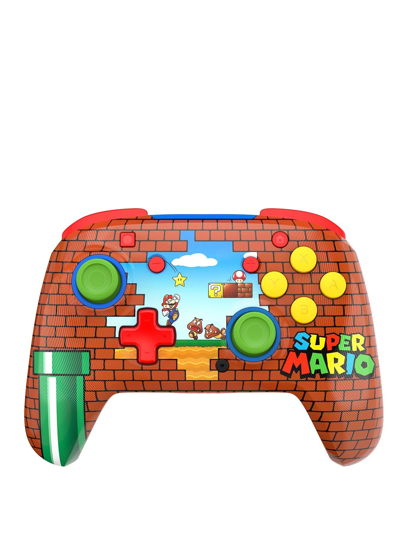 Turtle Beach Rematch Wireless Controller for Nintendo Switch - Mario Bricks Reveal