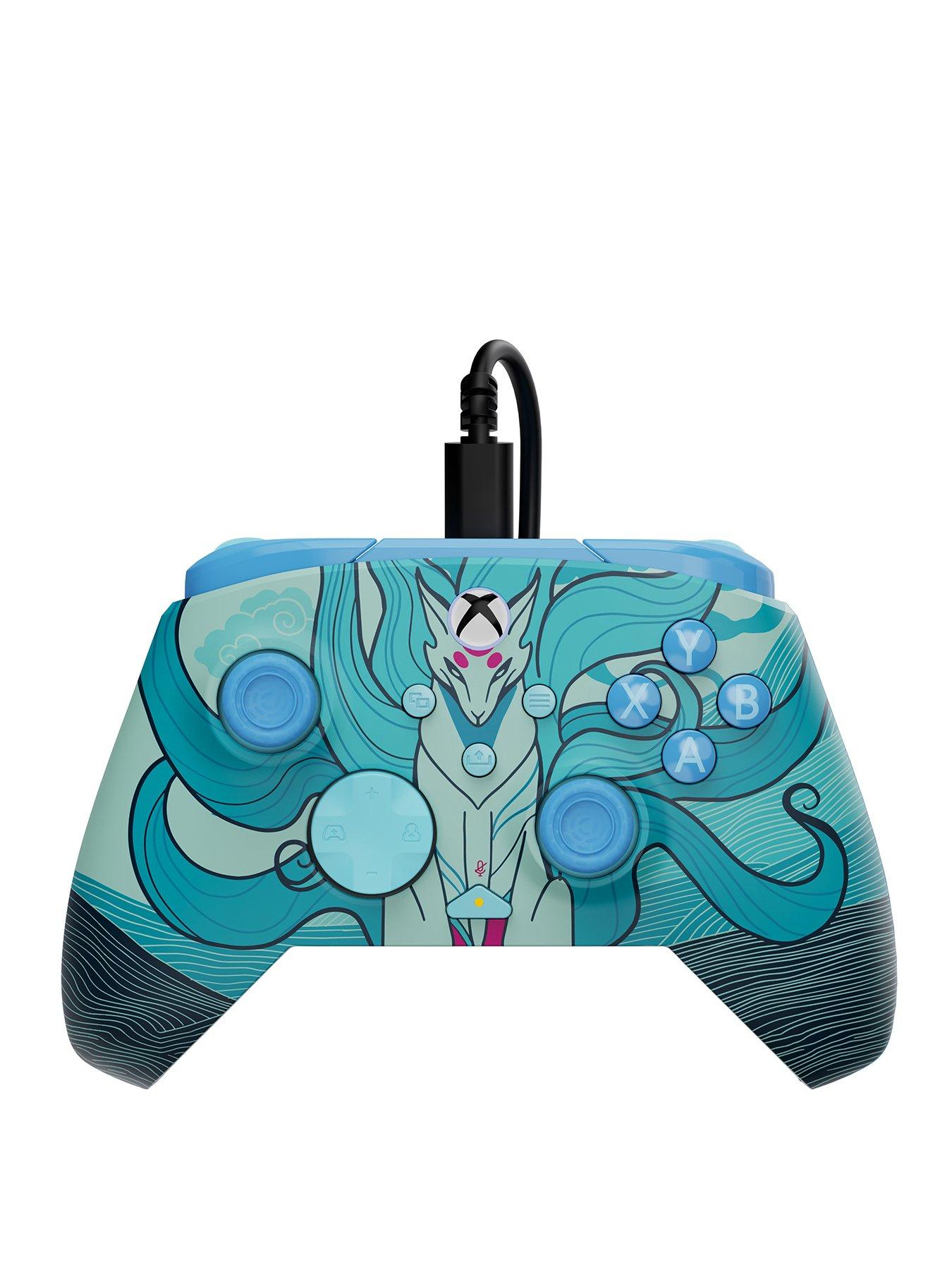 undefined Rematch Advanced Wired Gaming Controller for Xbox · Blue Kitsune Everglow