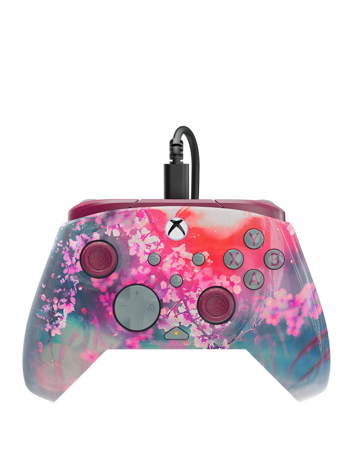  image of turtle-beach-rematch-advanced-wired-gaming-controller-for-xbox--nbspkyoto-bloom-reveal