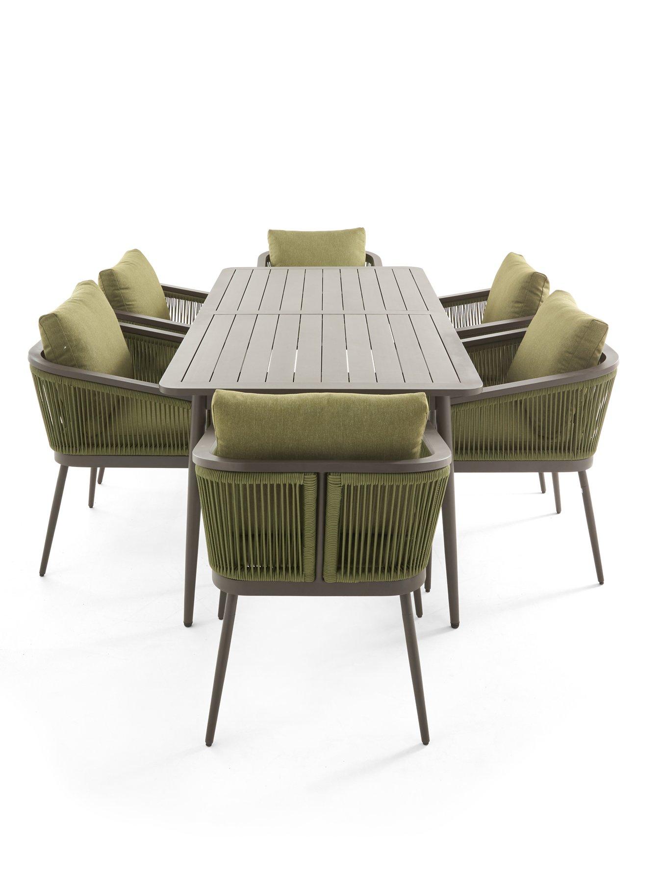  image of the-very-collection-calvi-6-seater-dining-set