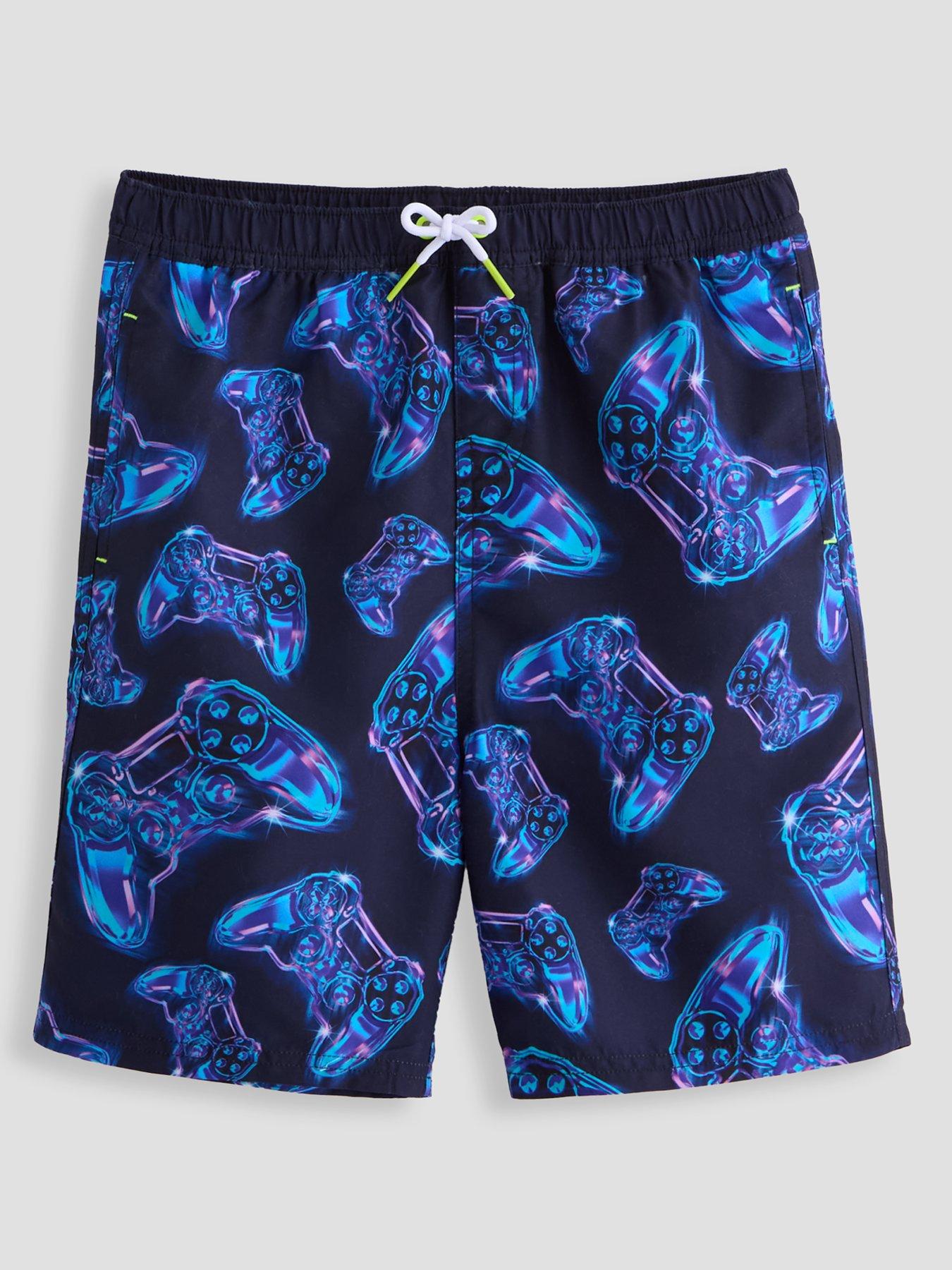 The Very Collection Boys Gaming Swim Shorts - Multi