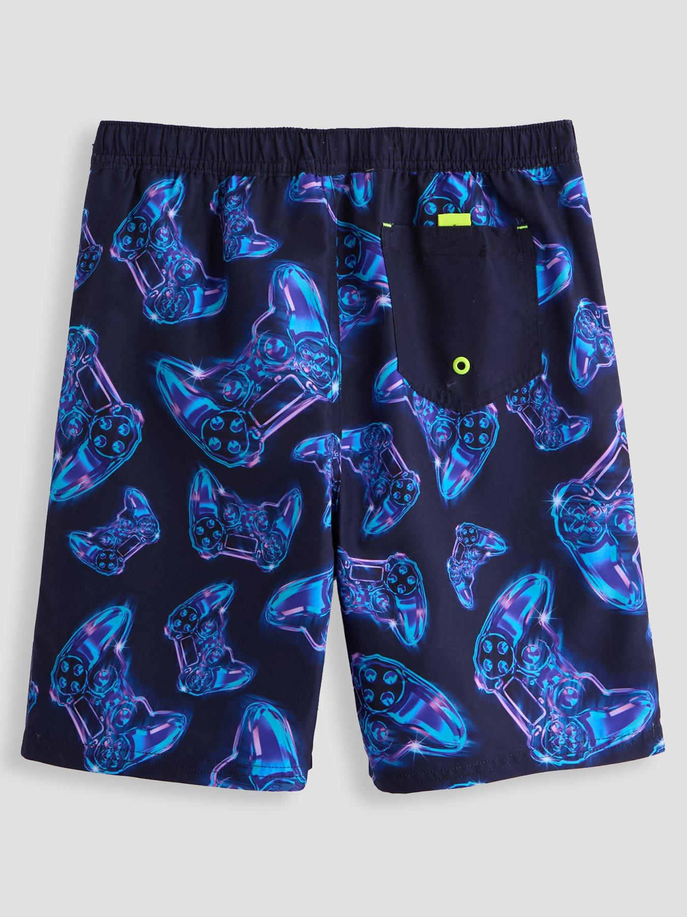 Image 2 of 4 of The Very Collection Boys Gaming Swim Shorts - Multi