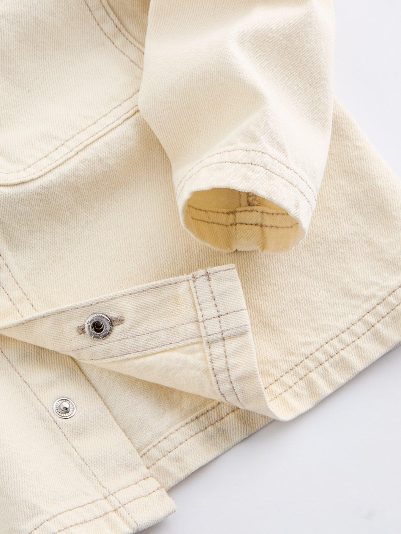 Image 4 of 4 of The Very Collection Boys Button Up Jacket - White