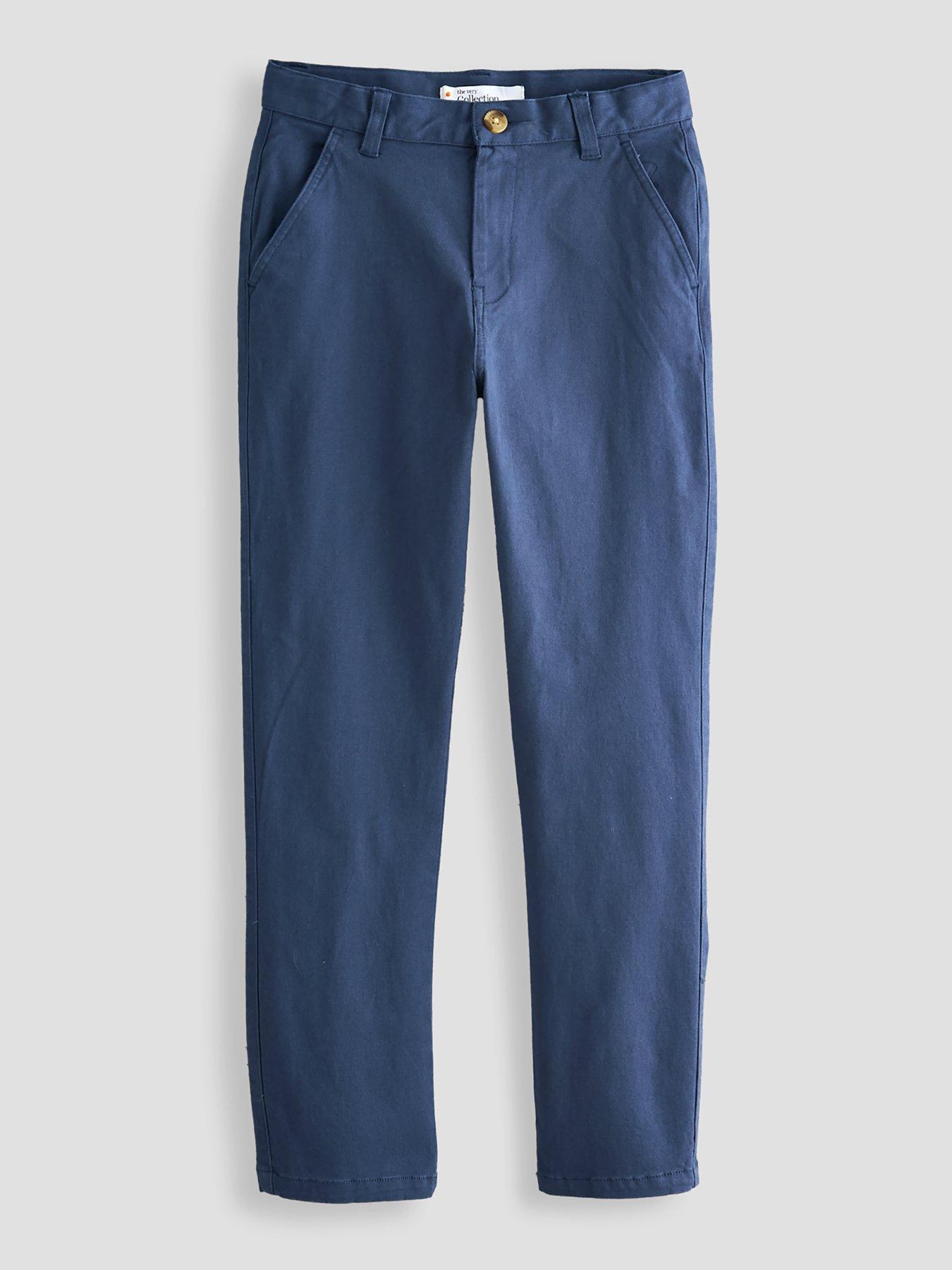 Image 2 of 5 of The Very Collection Boys 2 Pack Chino Trousers - Multi