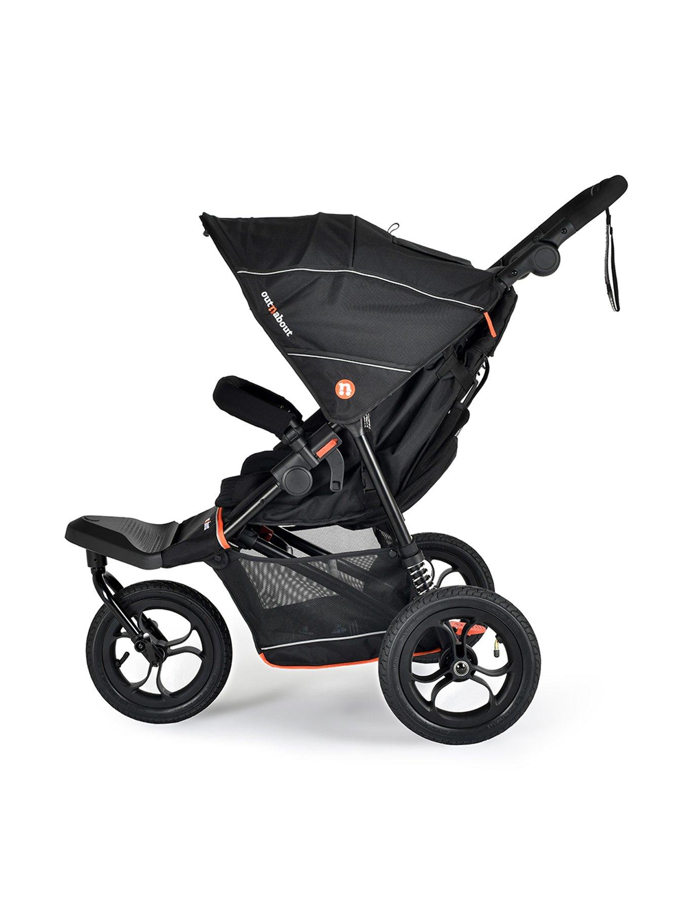 Image 4 of 5 of Out n About Nipper Single V6 Pushchair - Summit Black
