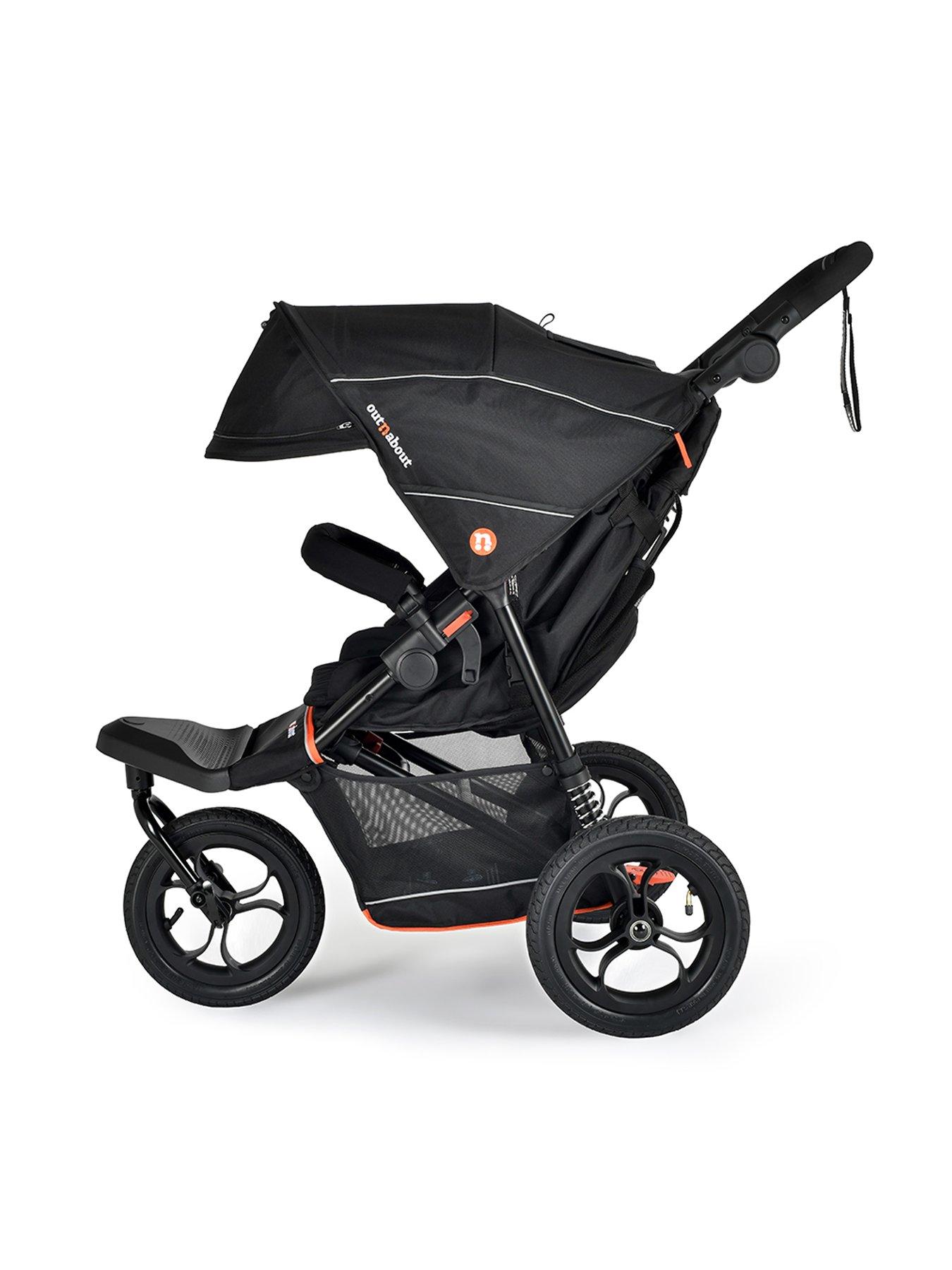 Image 5 of 5 of Out n About Nipper Single V6 Pushchair - Summit Black