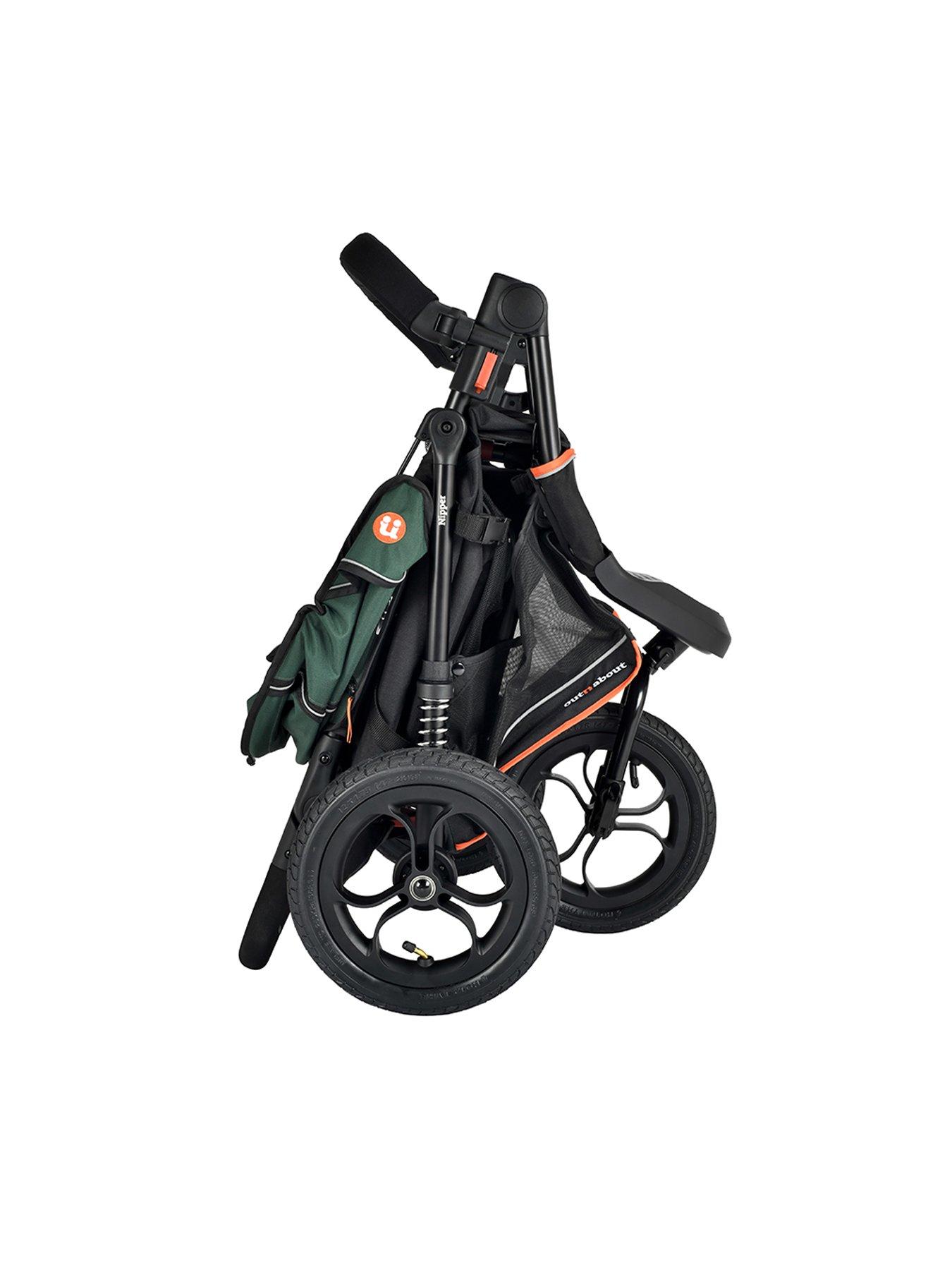 Image 4 of 6 of Out n About Nipper Single V6 Pushchair - Sycamore Green