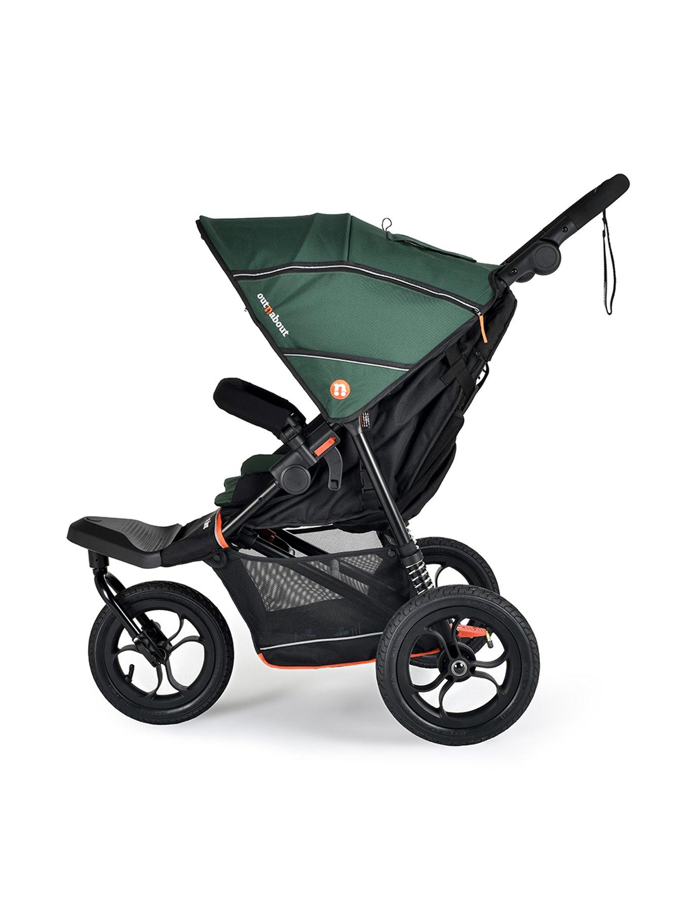 Image 5 of 6 of Out n About Nipper Single V6 Pushchair - Sycamore Green