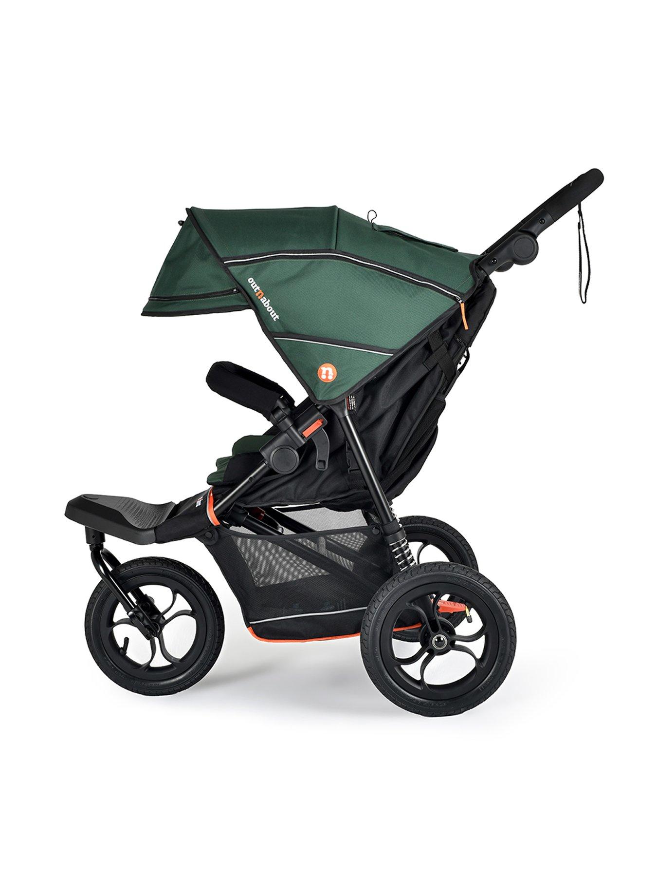 Image 6 of 6 of Out n About Nipper Single V6 Pushchair - Sycamore Green