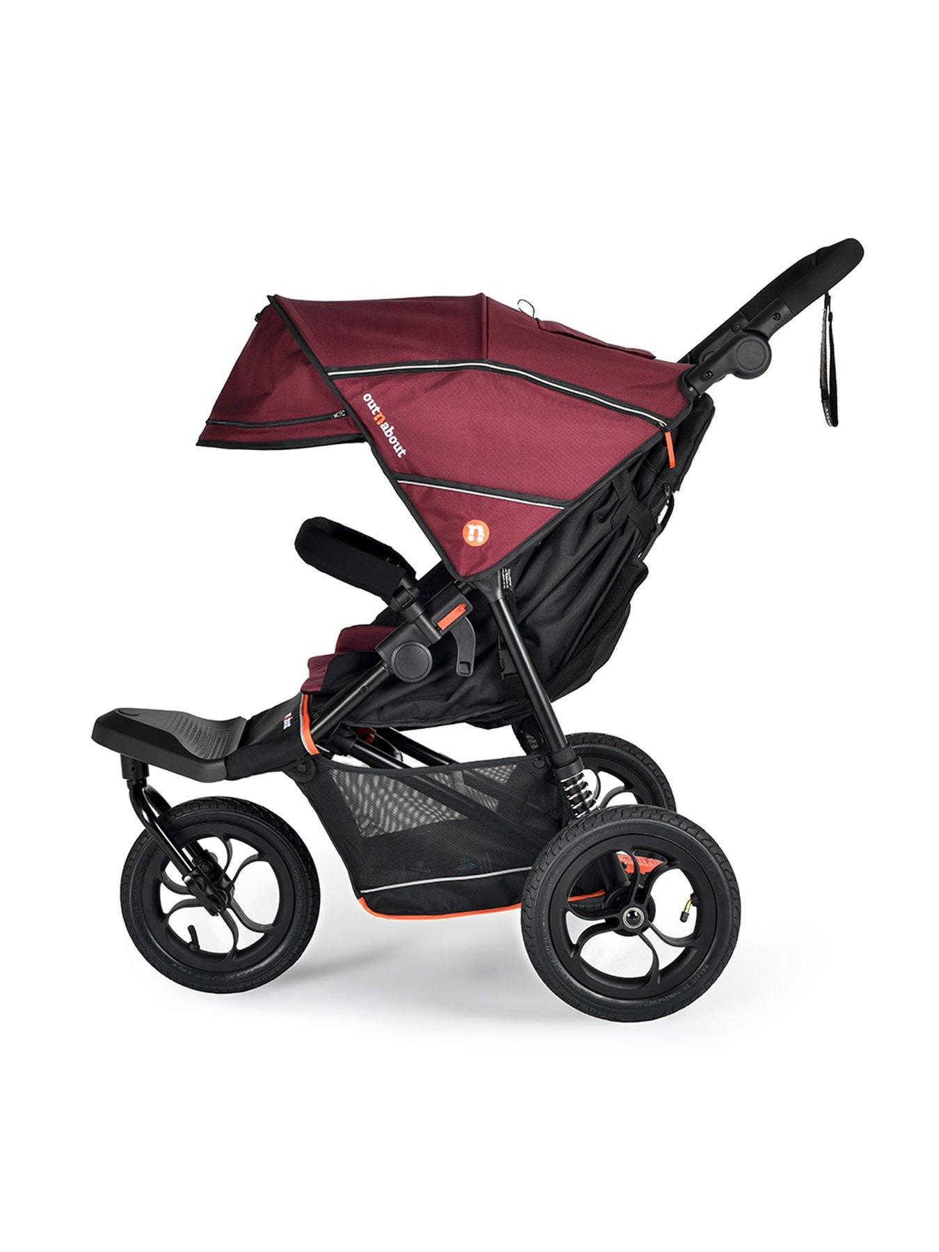 Image 5 of 5 of Out n About Nipper Single V6 Pushchair - Bramble Berry