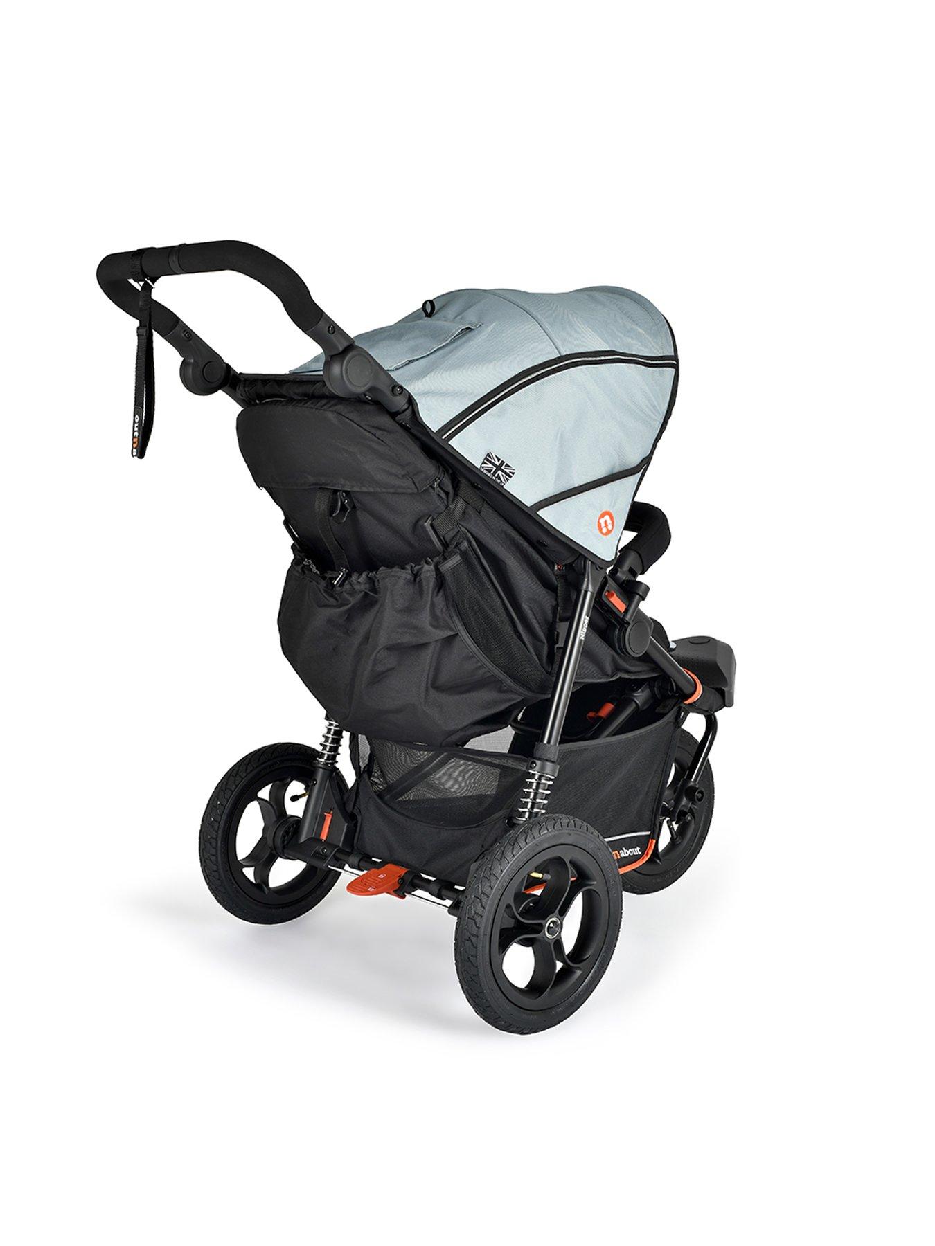 Image 3 of 5 of Out n About Nipper Single V6 Pushchair - Rock Salt Grey