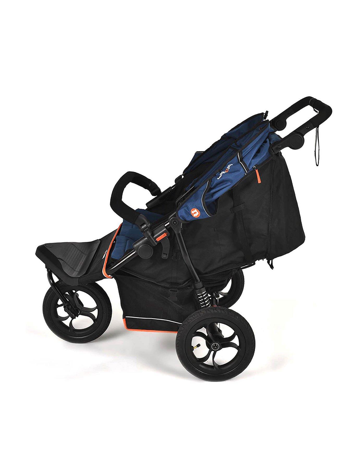 Image 4 of 6 of Out n About Nipper Double V6 Pushchair - Highland Blue