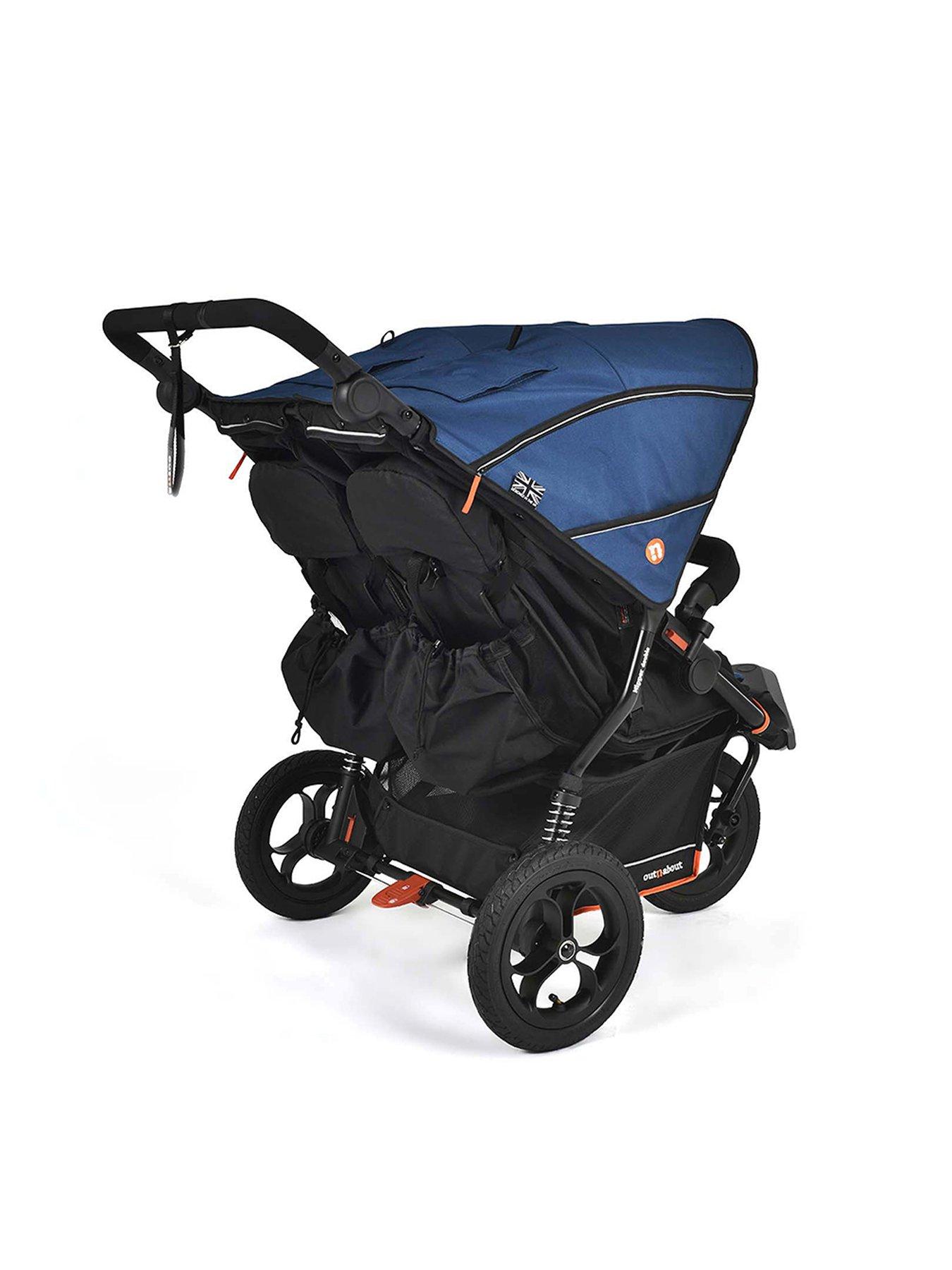 Image 5 of 6 of Out n About Nipper Double V6 Pushchair - Highland Blue