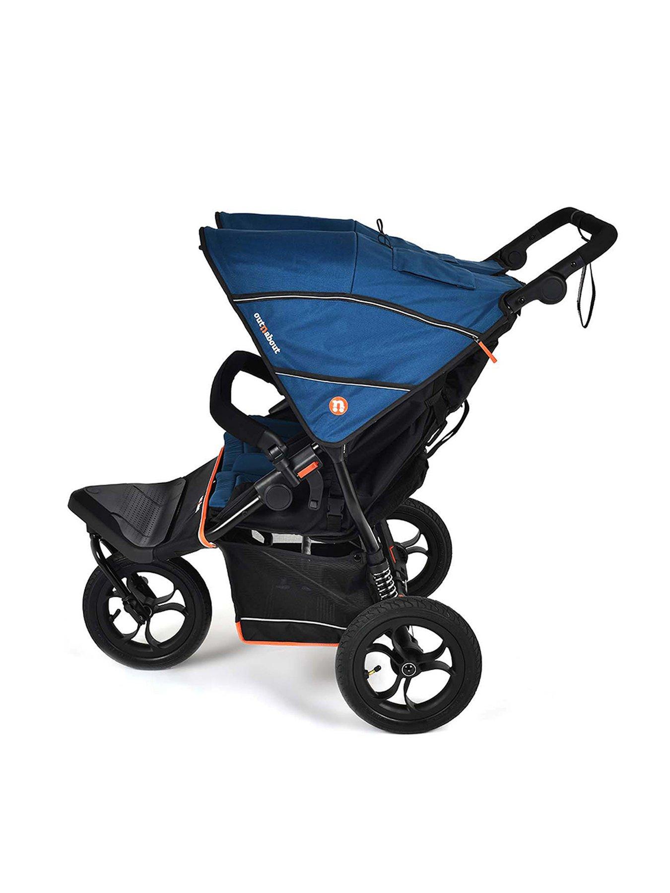 Image 6 of 6 of Out n About Nipper Double V6 Pushchair - Highland Blue