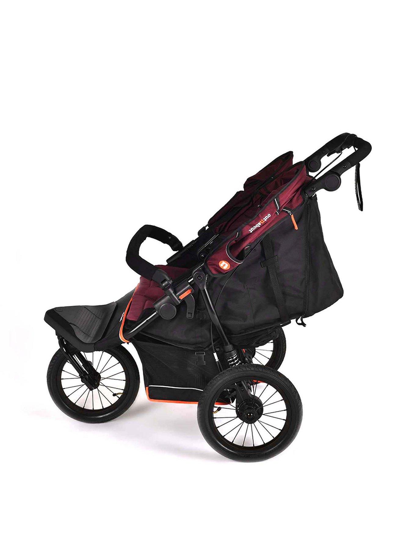 Image 5 of 5 of Out n About Nipper Double V6 Pushchair - Bramble Berry
