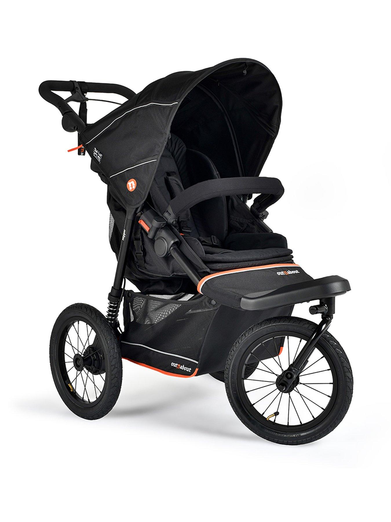 Out n About Nipper + V6 Pushchair - Summit Black