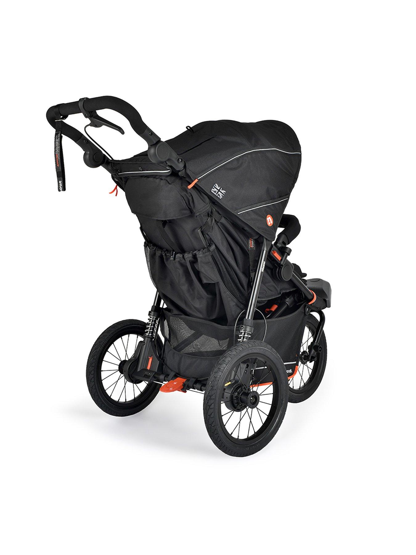 Image 3 of 5 of Out n About Nipper + V6 Pushchair - Summit Black