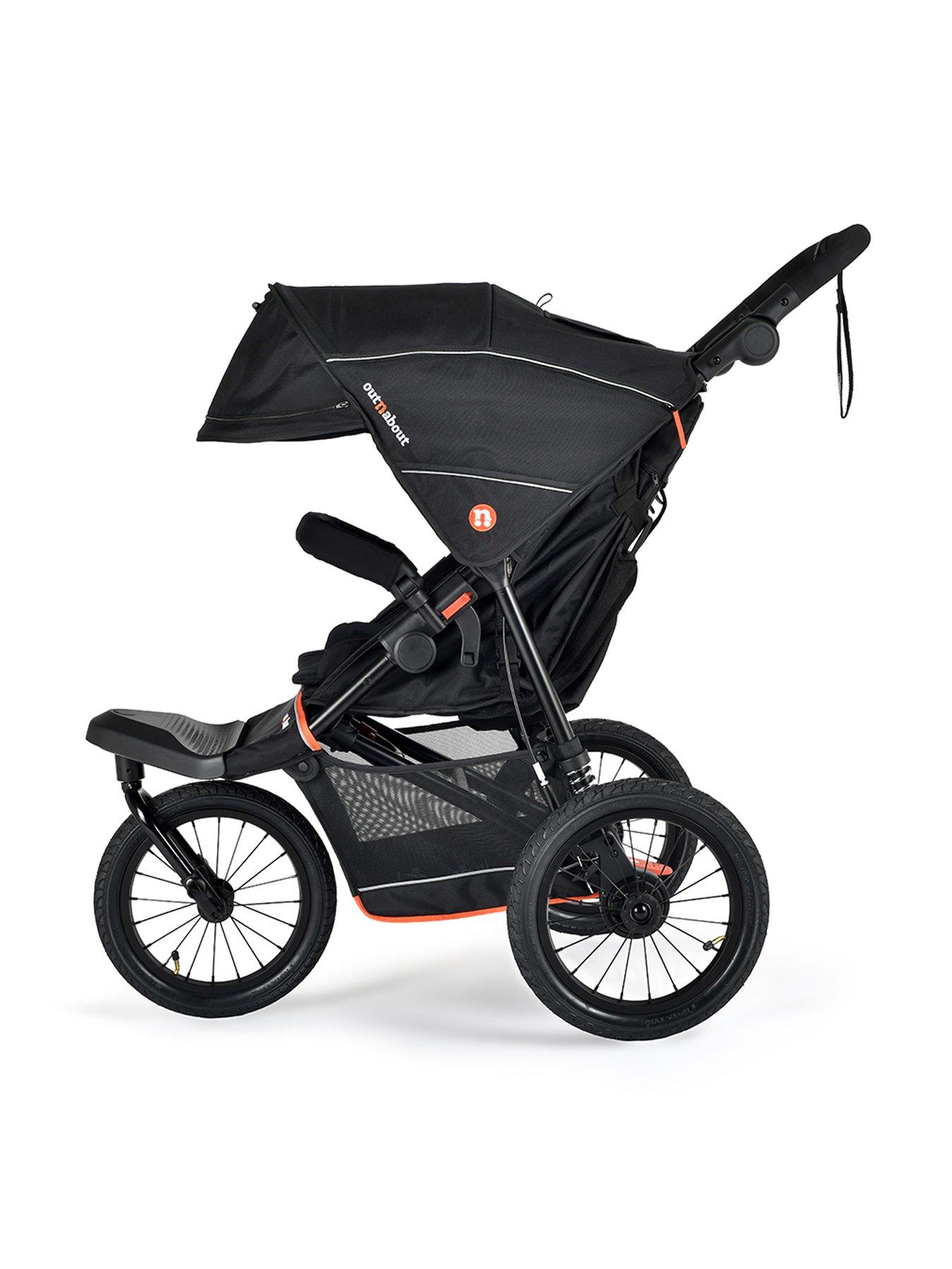 Image 5 of 5 of Out n About Nipper + V6 Pushchair - Summit Black