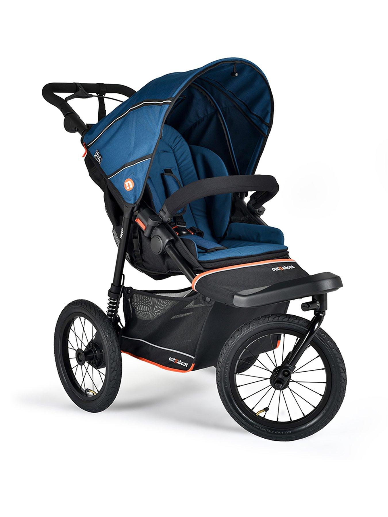 Out n About Nipper + V6 Pushchair - Highland Blue