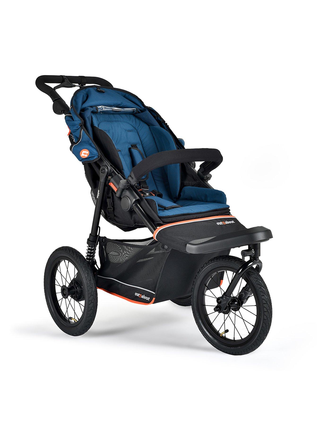 Image 2 of 5 of Out n About Nipper + V6 Pushchair - Highland Blue