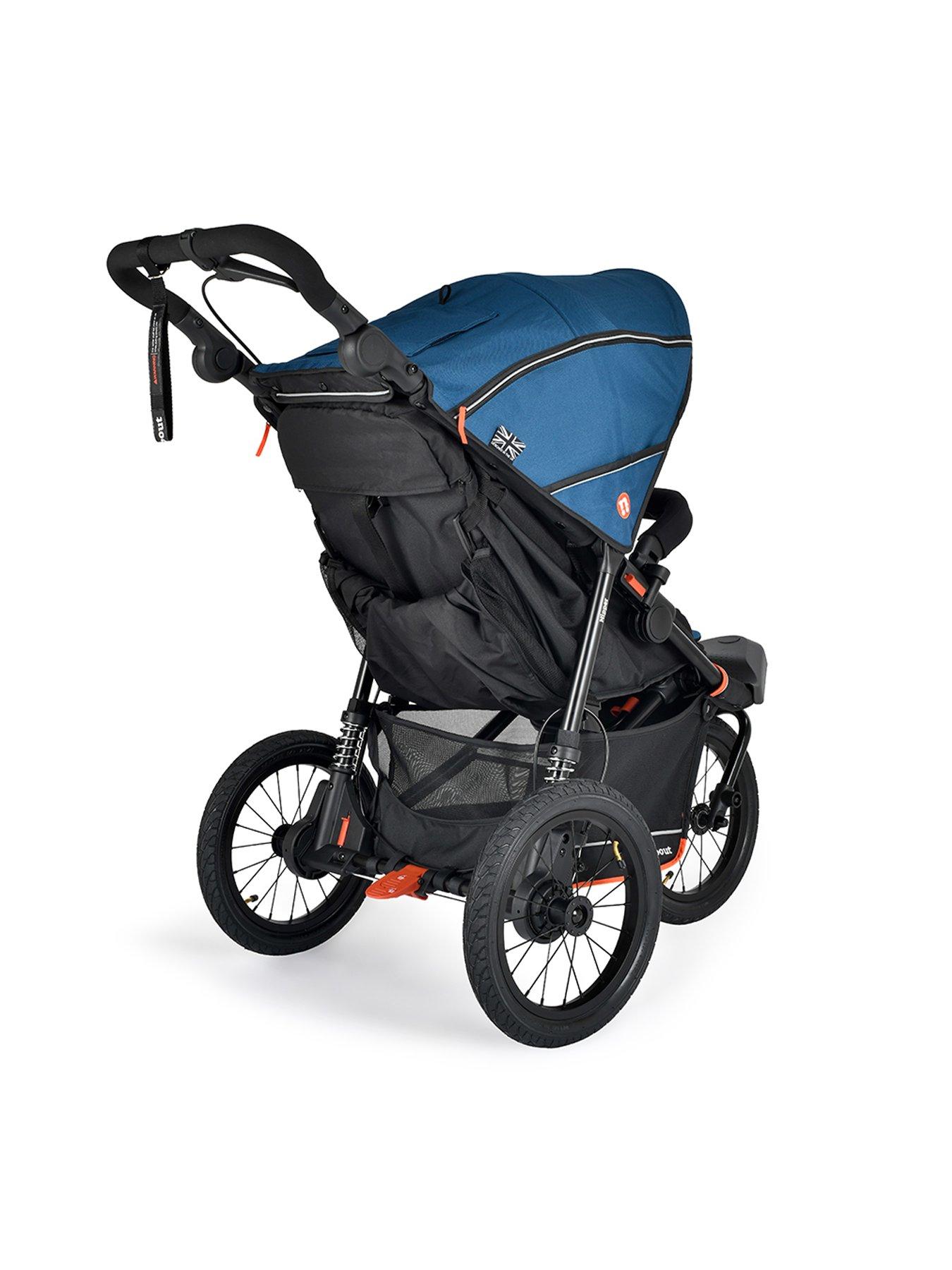Image 3 of 5 of Out n About Nipper + V6 Pushchair - Highland Blue