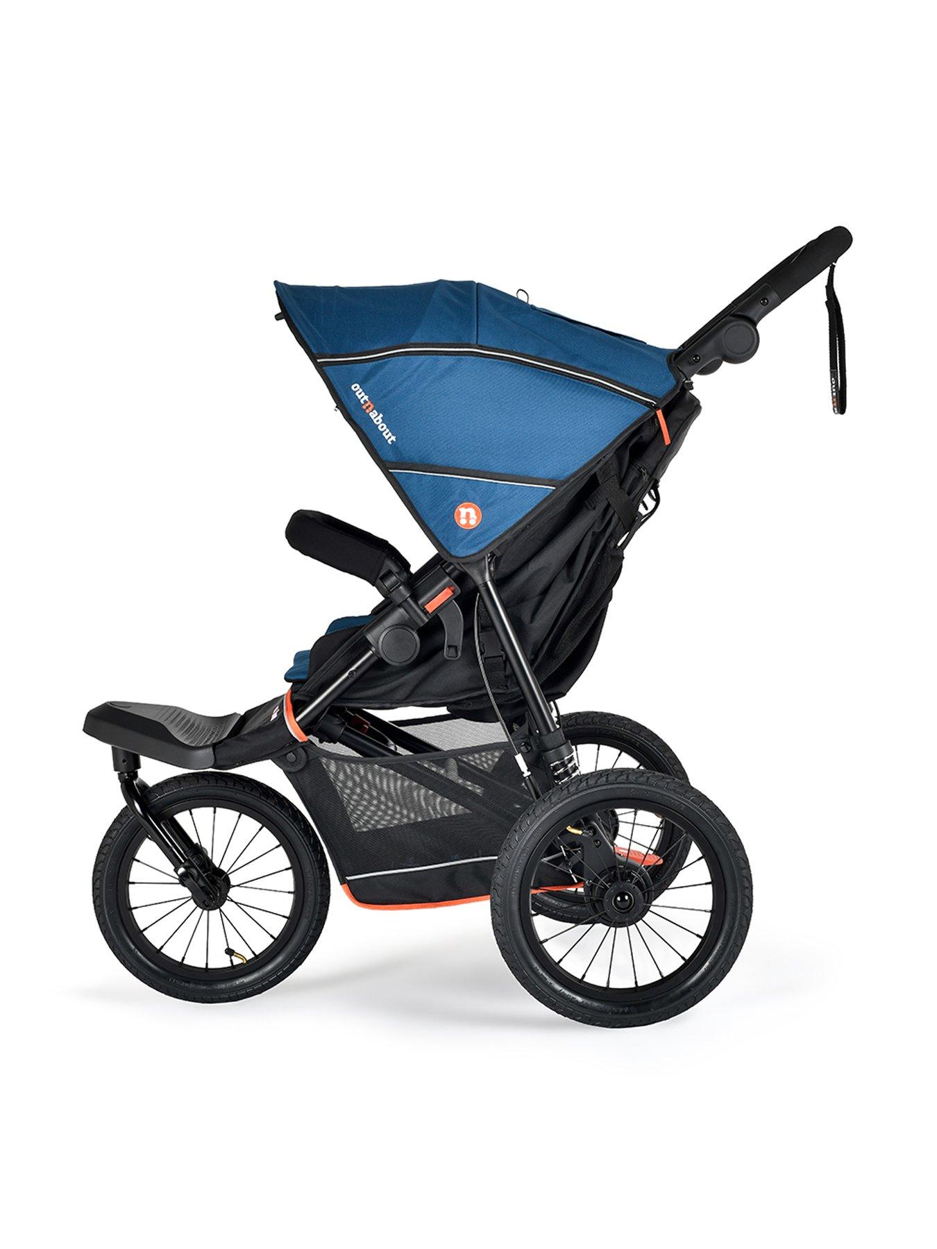 Image 4 of 5 of Out n About Nipper + V6 Pushchair - Highland Blue