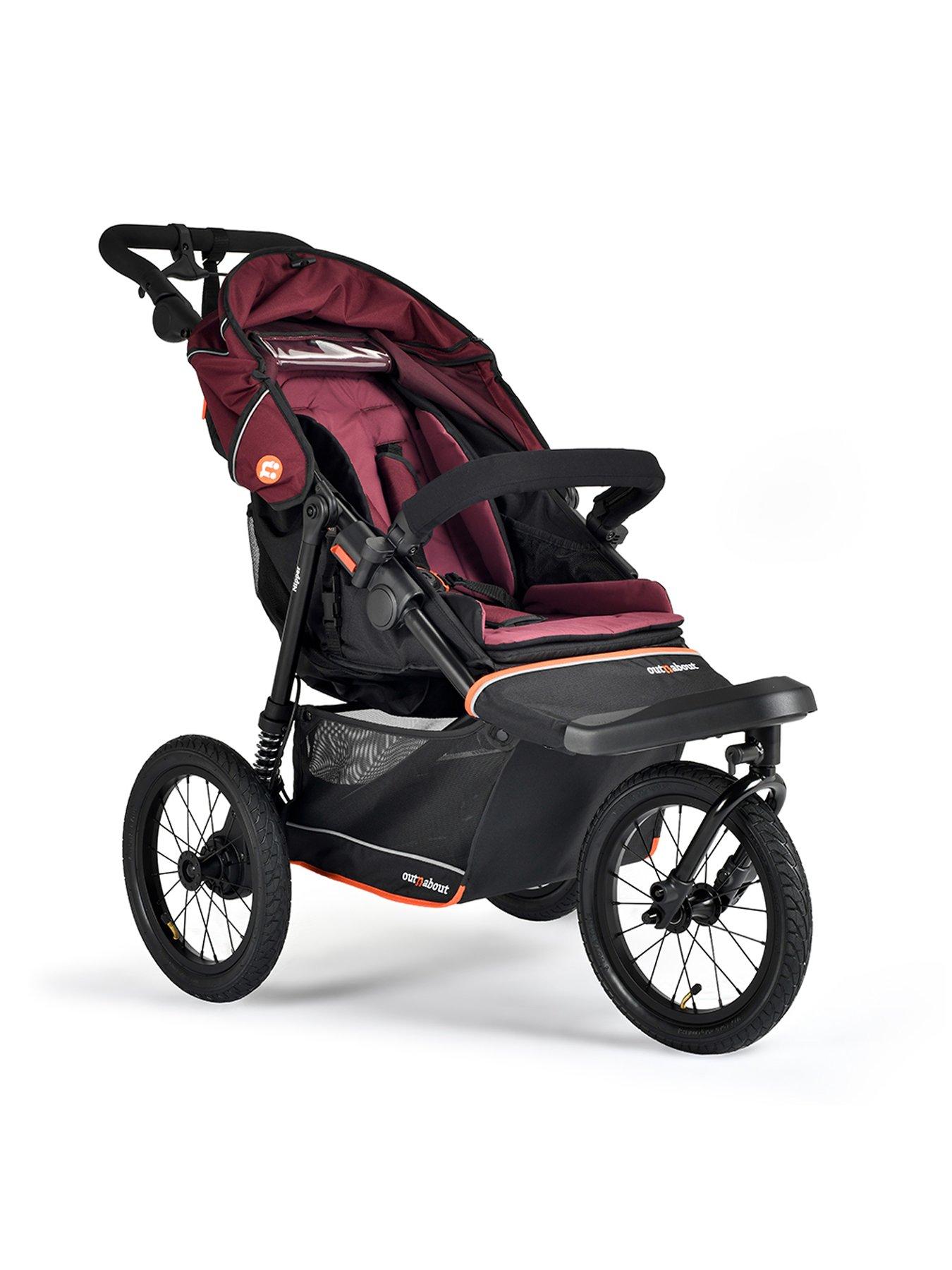 Image 2 of 6 of Out n About Nipper + V6 Pushchair - Bramble Berry