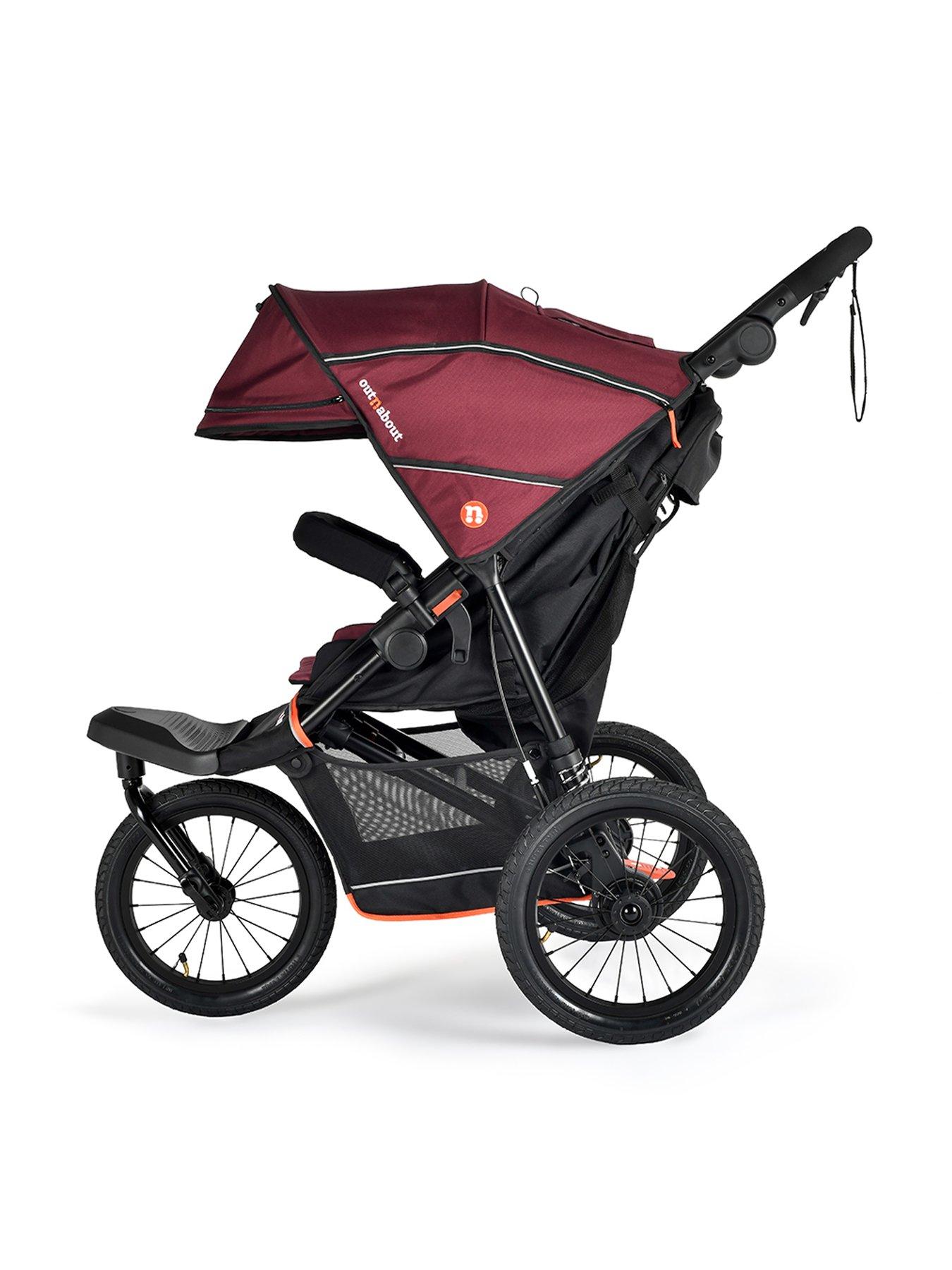Image 6 of 6 of Out n About Nipper + V6 Pushchair - Bramble Berry