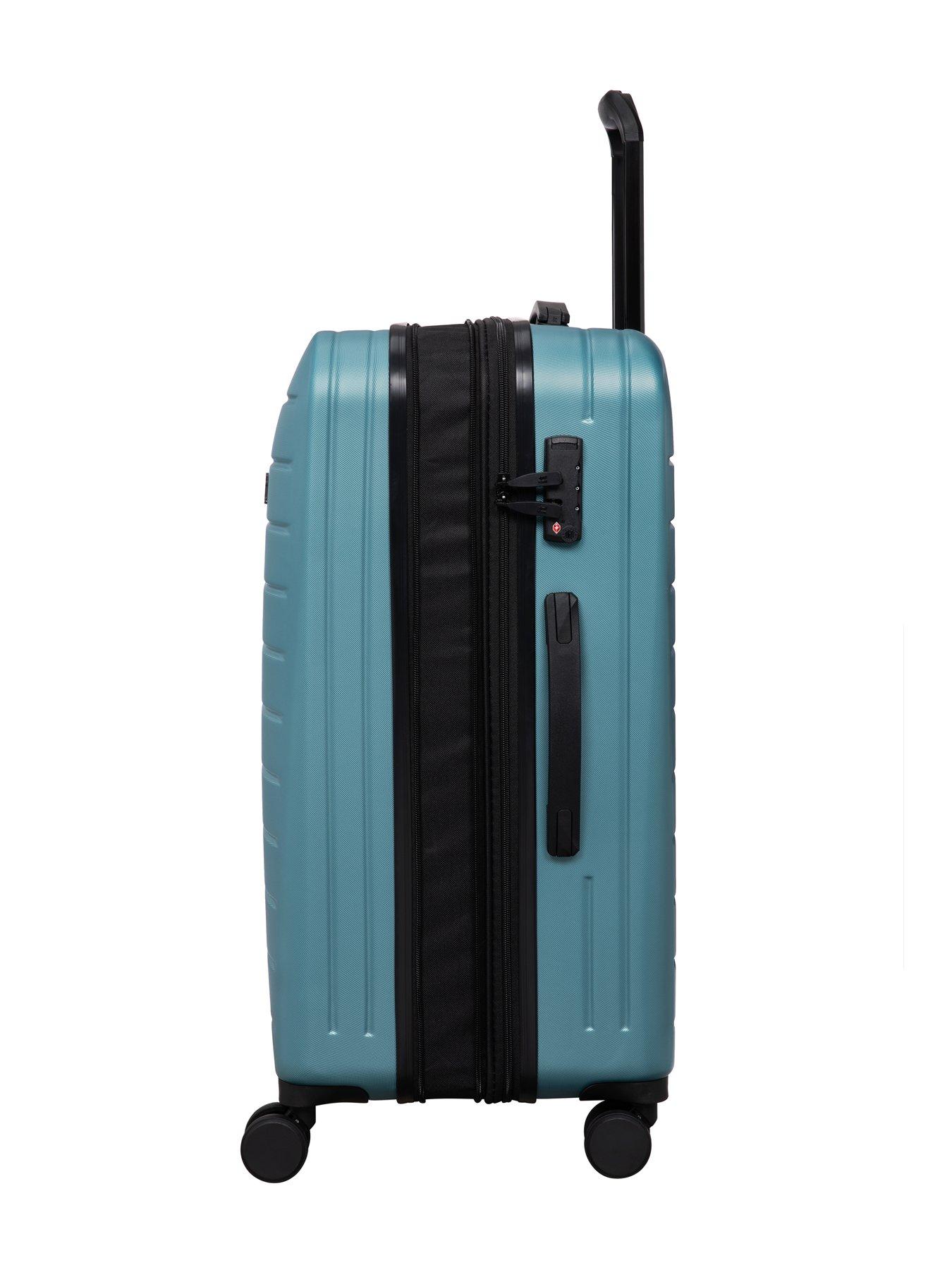 Image 4 of 7 of it Luggage Legion Smoke Blue Cabin Suitcase