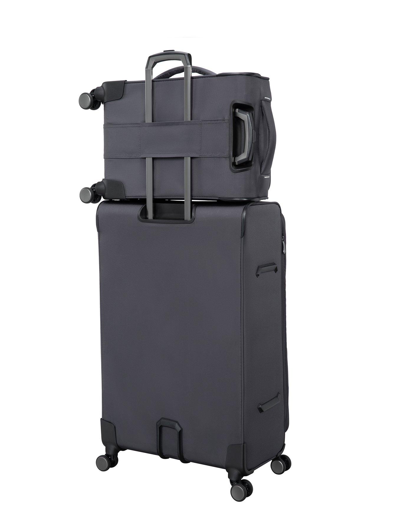 Image 3 of 7 of it Luggage Teleported Warm Charcoal Cabin Suitcase