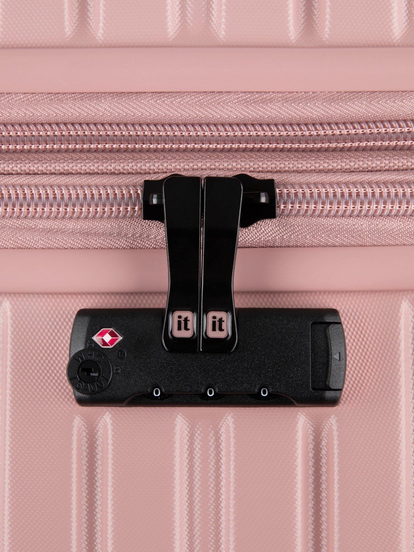 Image 4 of 7 of it Luggage Jumbo Misty Rose Large Suitcase
