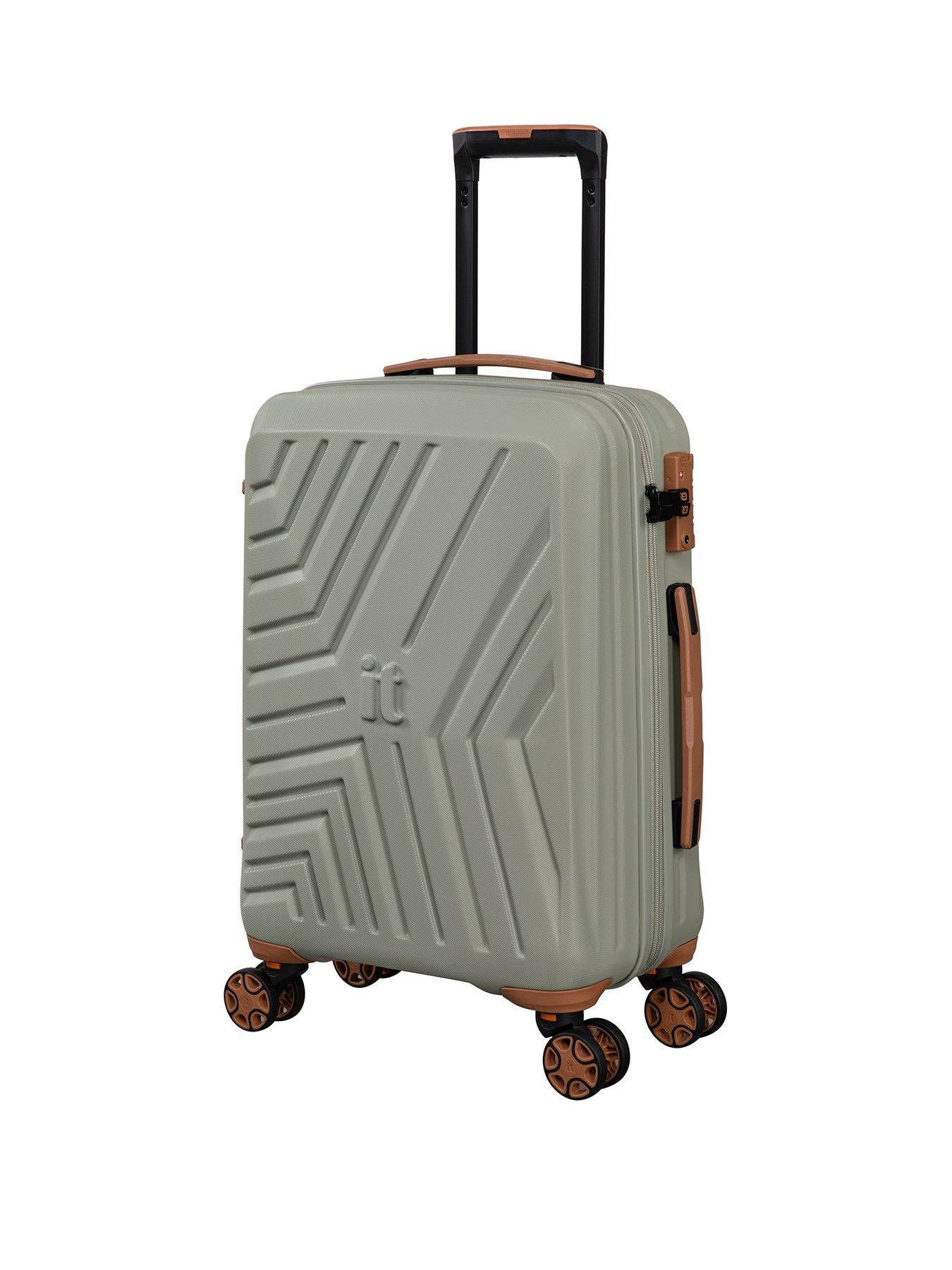 it Luggage Convertible Abbey Stone Cabin Suitcase with Removeable Wheels