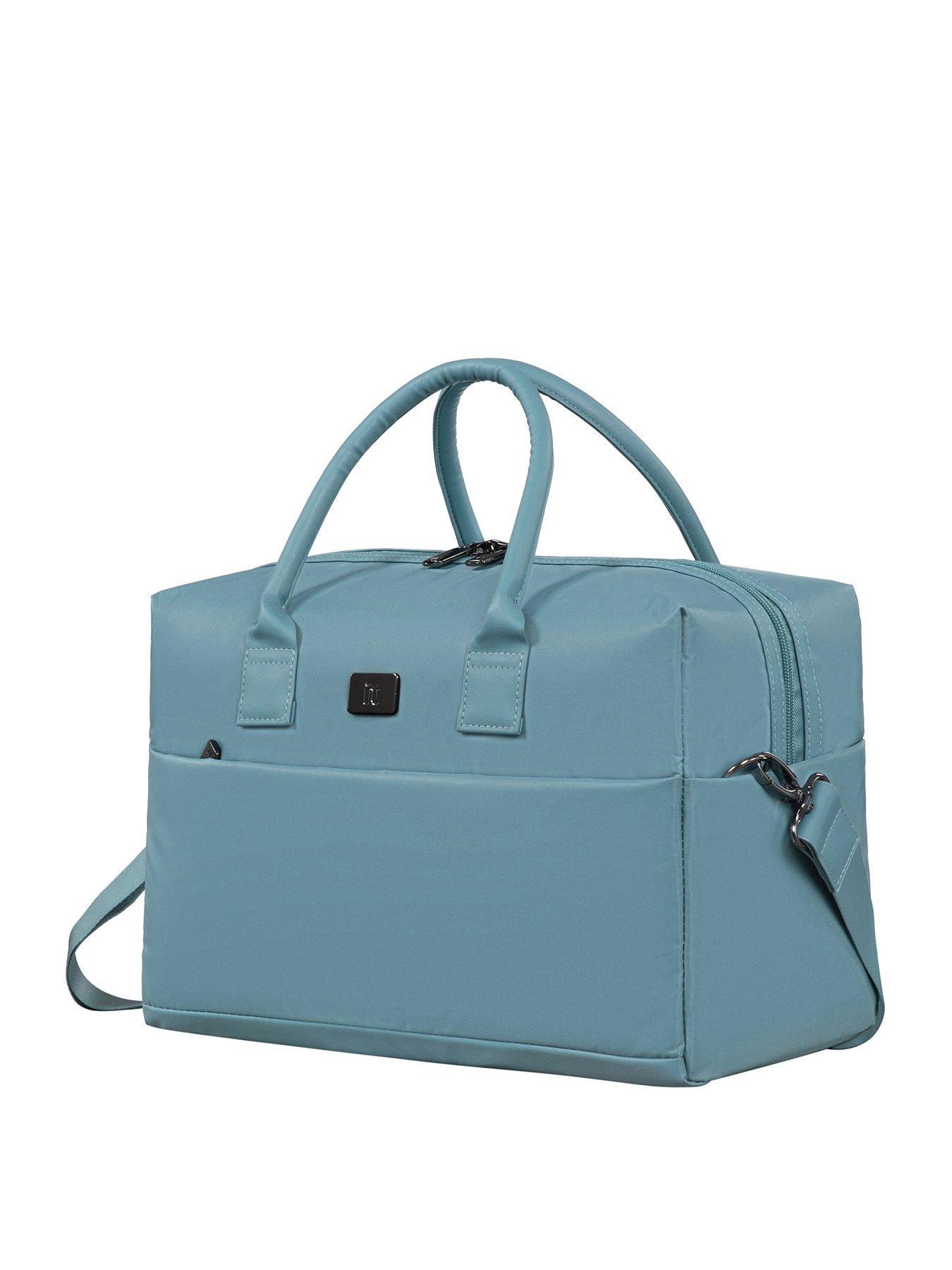 it Luggage Outpaced Smoke Blue Holdall