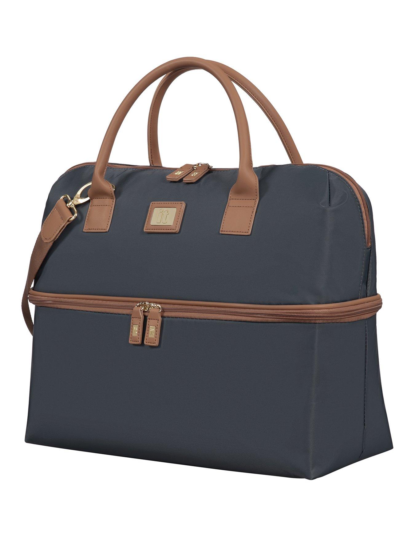 Image 1 of 7 of it Luggage Alluring Charcoal Holdall