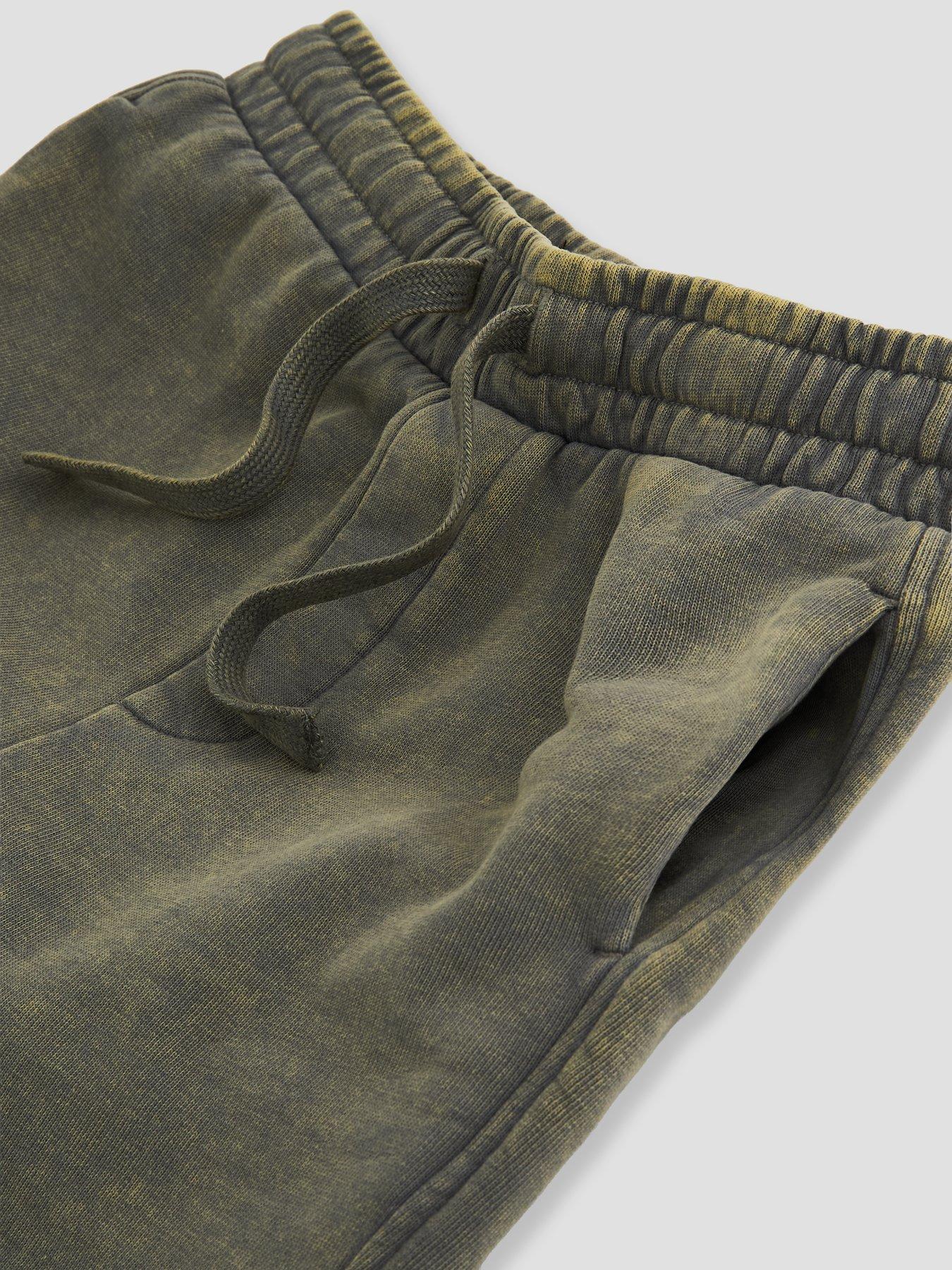 Image 3 of 4 of The Very Collection Boys Washed Graphic Detail Shorts - Grey