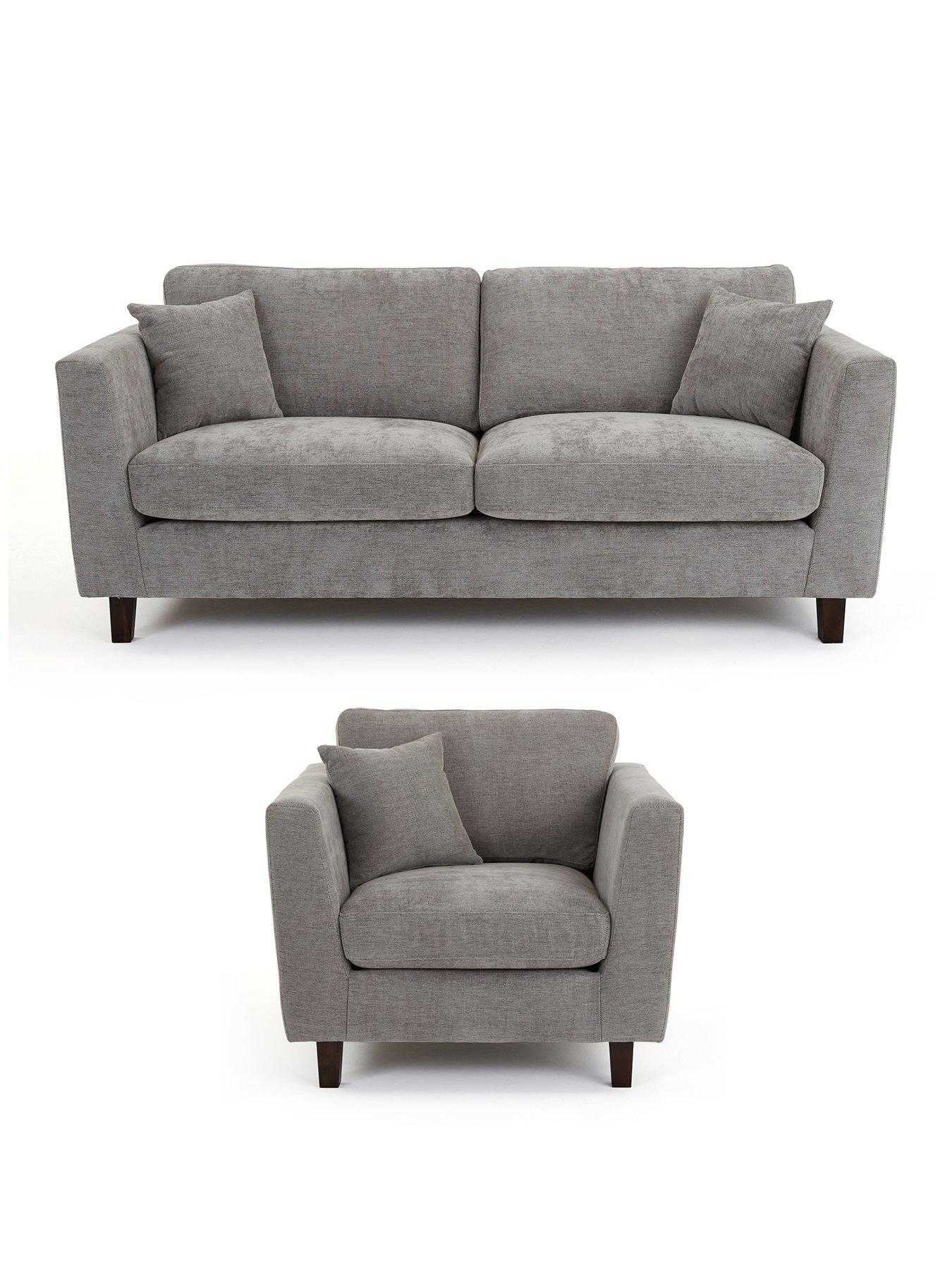 Image 2 of 7 of Very Home Cala 3 Seater + Chair