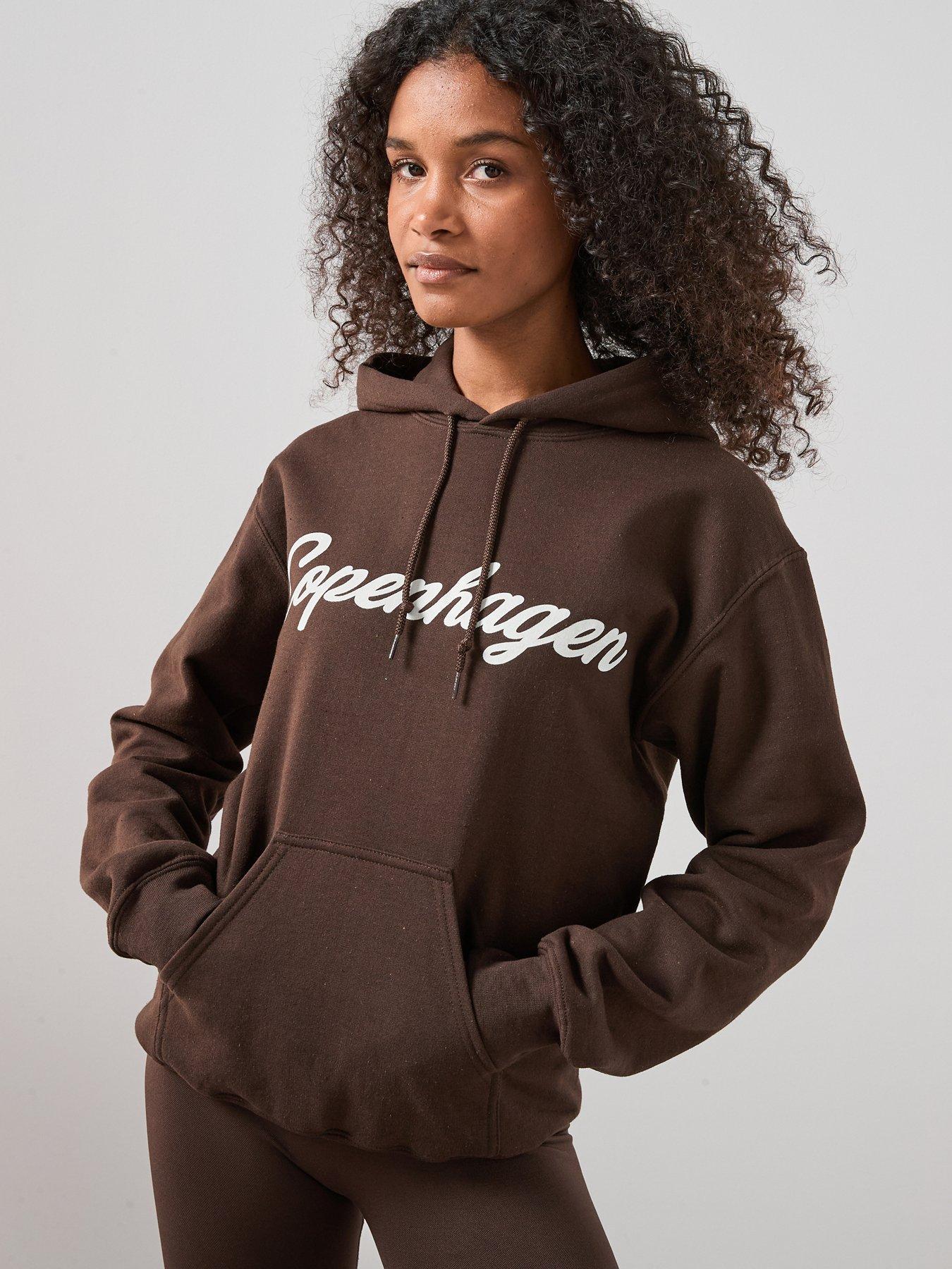 The Very Collection Copenhagen Graphic Hoodie - Brown
