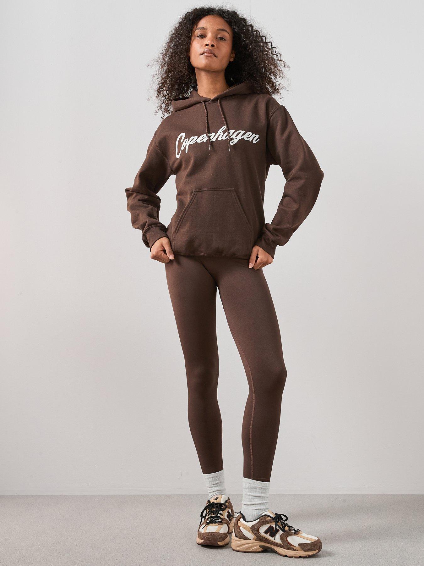 Image 3 of 6 of The Very Collection Copenhagen Graphic Hoodie - Brown