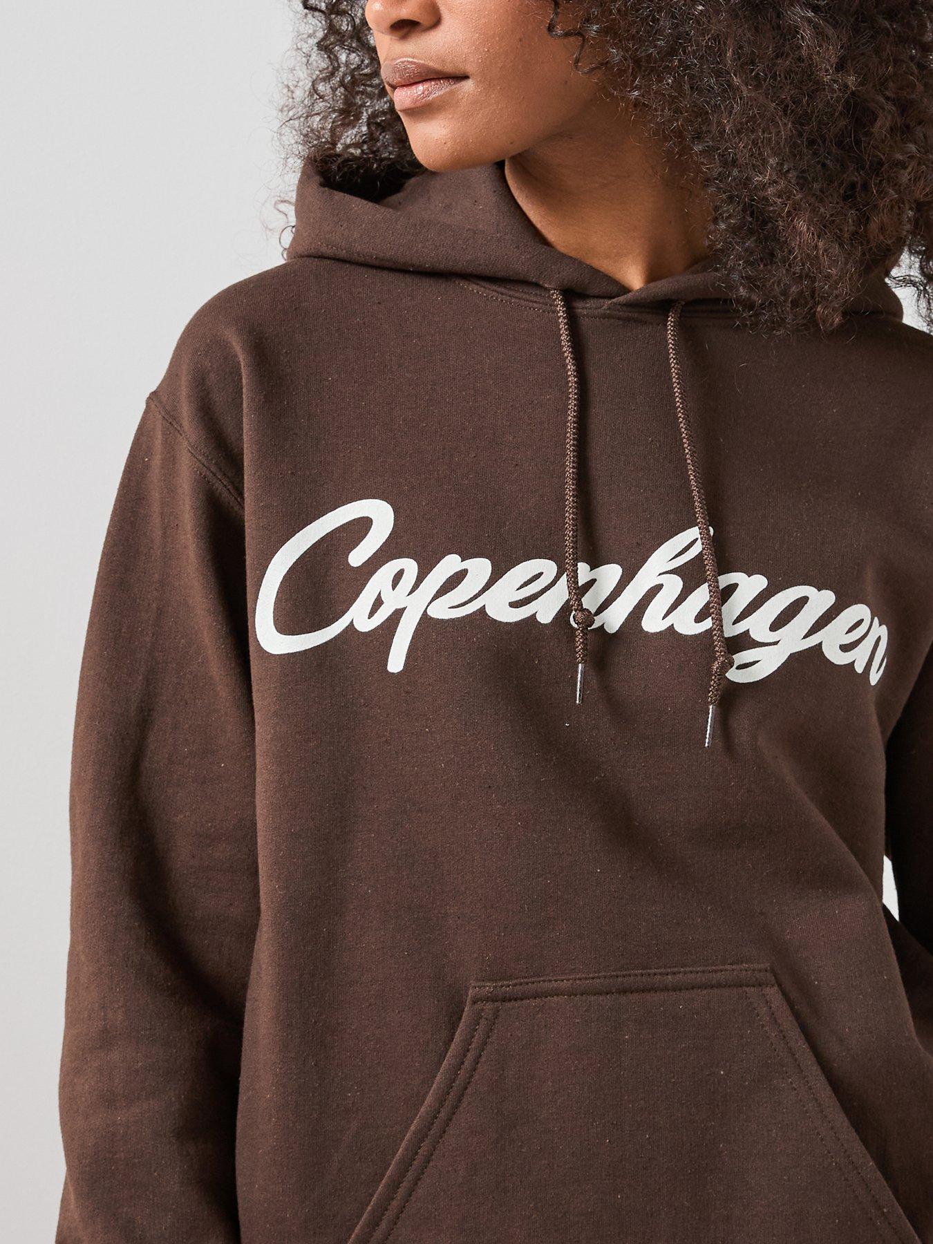 Image 5 of 6 of The Very Collection Copenhagen Graphic Hoodie - Brown