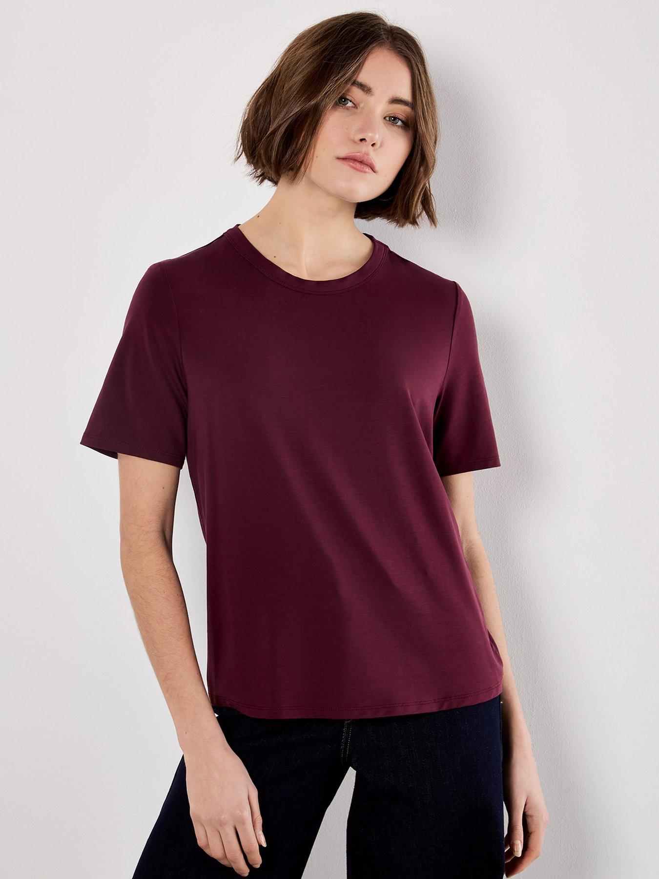 undefined Slim Fit T-Shirt - Red