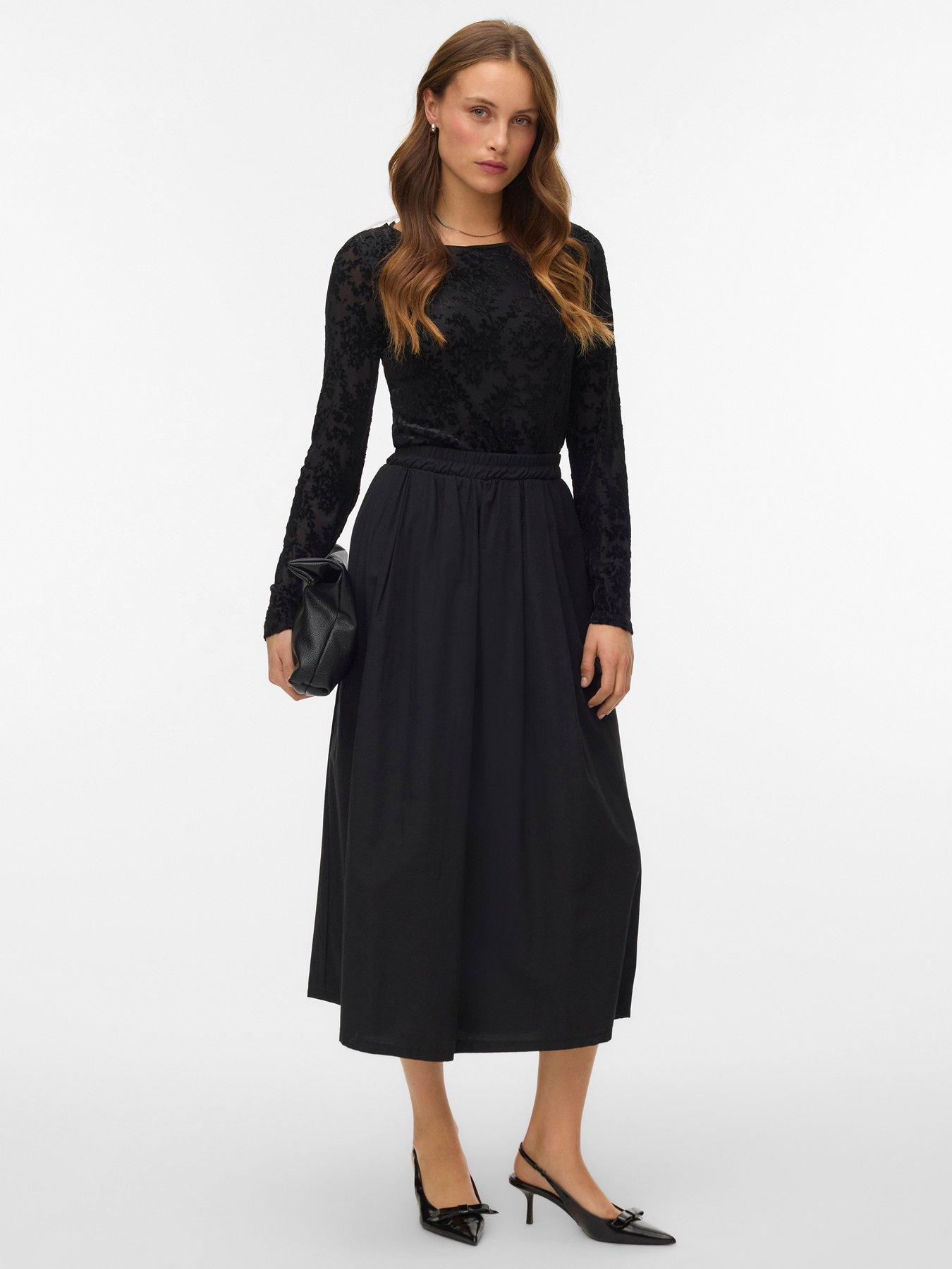 front image of vero-moda-vmkita-ls-boatneck-lacecut-top-jrs-exp